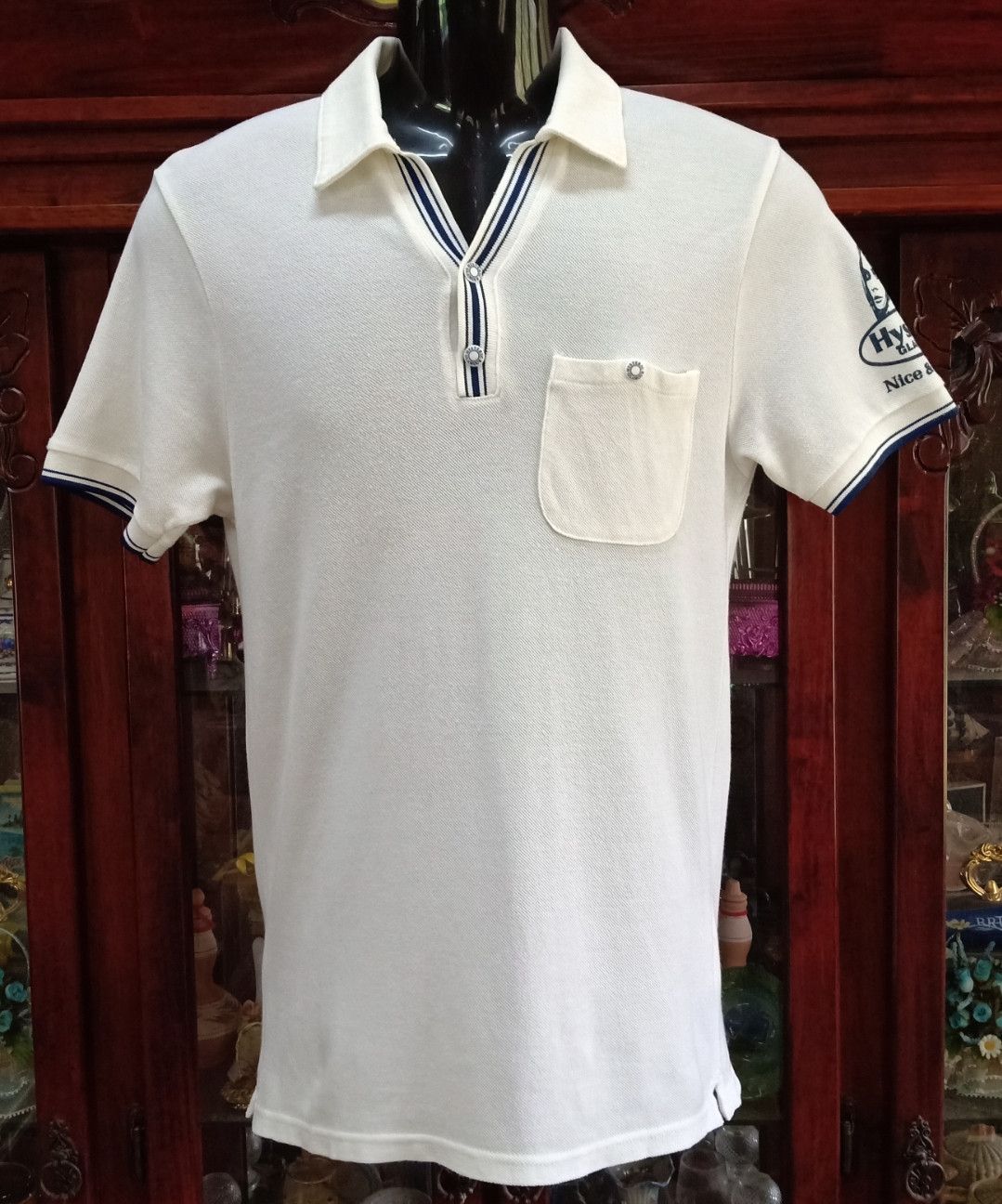 Hysteric Glamour Hysteric Glamour Nice & Sleazy Polo T-shirt Size US M / EU 48-50 / 2 - 2 Thumbnail