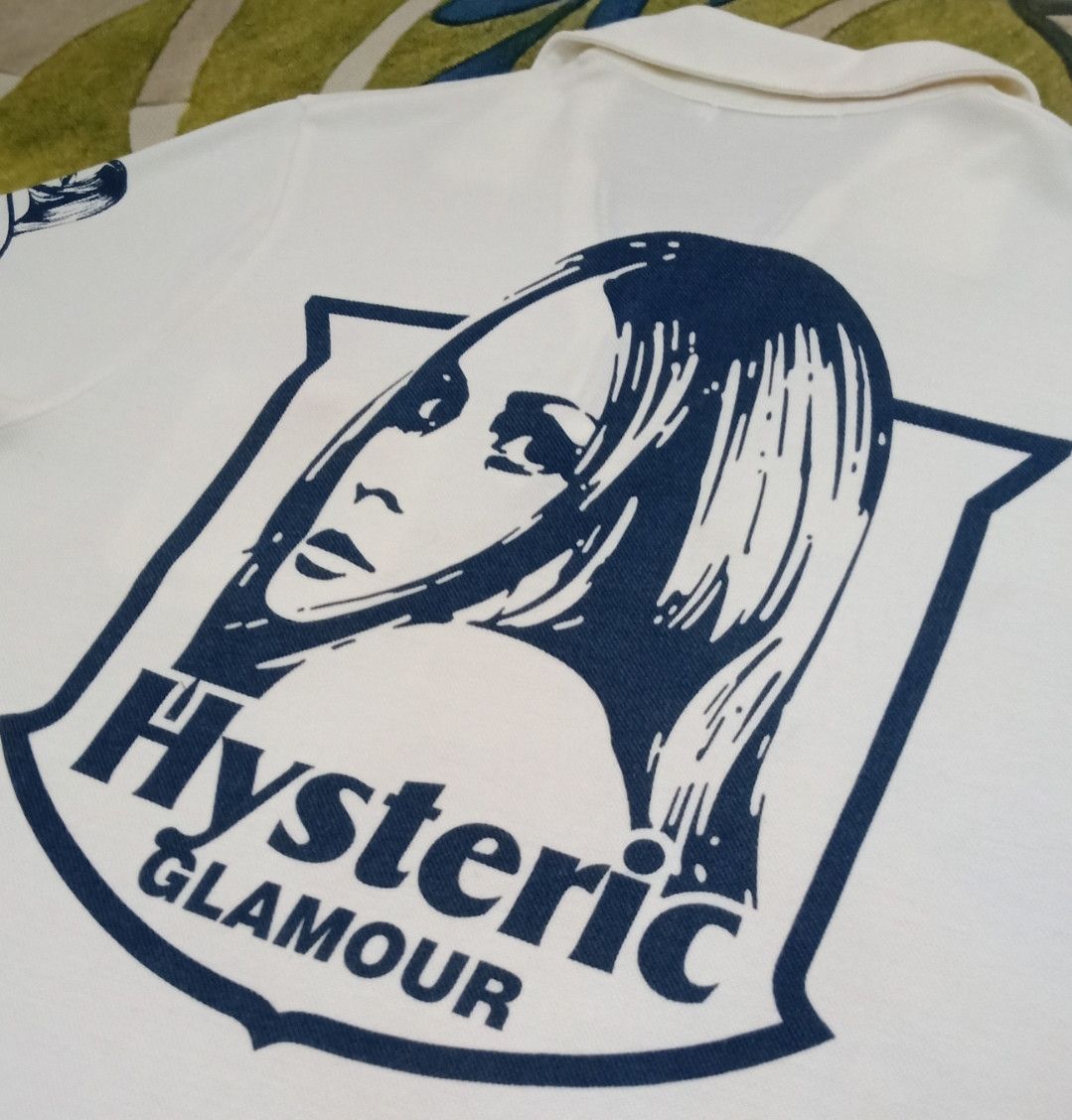 Hysteric Glamour Hysteric Glamour Nice & Sleazy Polo T-shirt Size US M / EU 48-50 / 2 - 14 Thumbnail