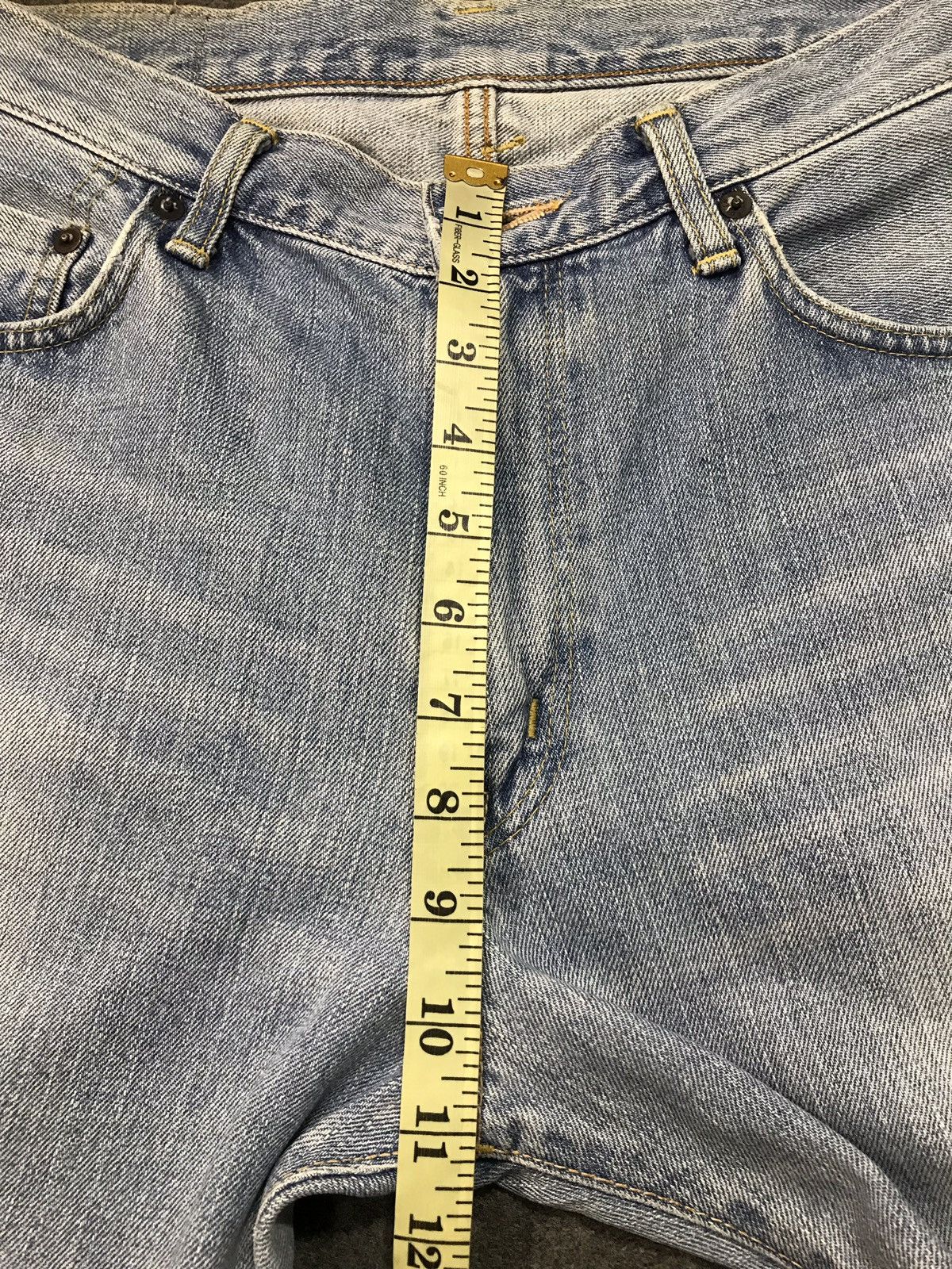 Edwin × Vintage Vintage Edwin 505xx Selvedge Distressed Denim Jeans Size US 32 / EU 48 - 19 Thumbnail