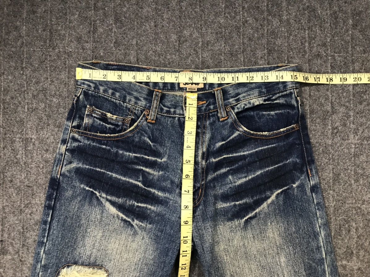 Japanese Brand × Vintage Vintage Nylaus Jeans Distressed Denim Design Size US 30 / EU 46 - 17 Thumbnail