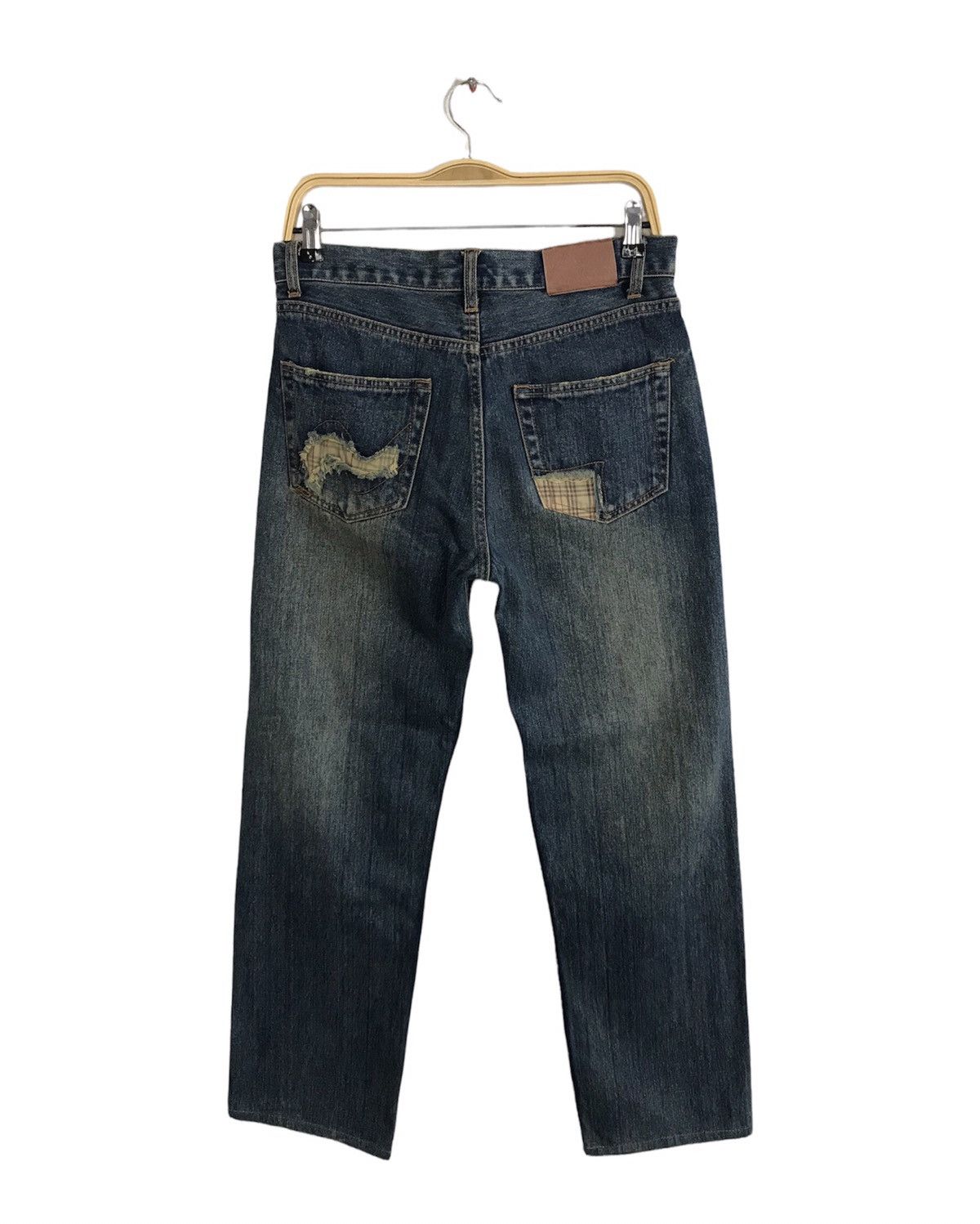 Japanese Brand × Vintage Vintage Nylaus Jeans Distressed Denim Design Size US 30 / EU 46 - 2 Thumbnail