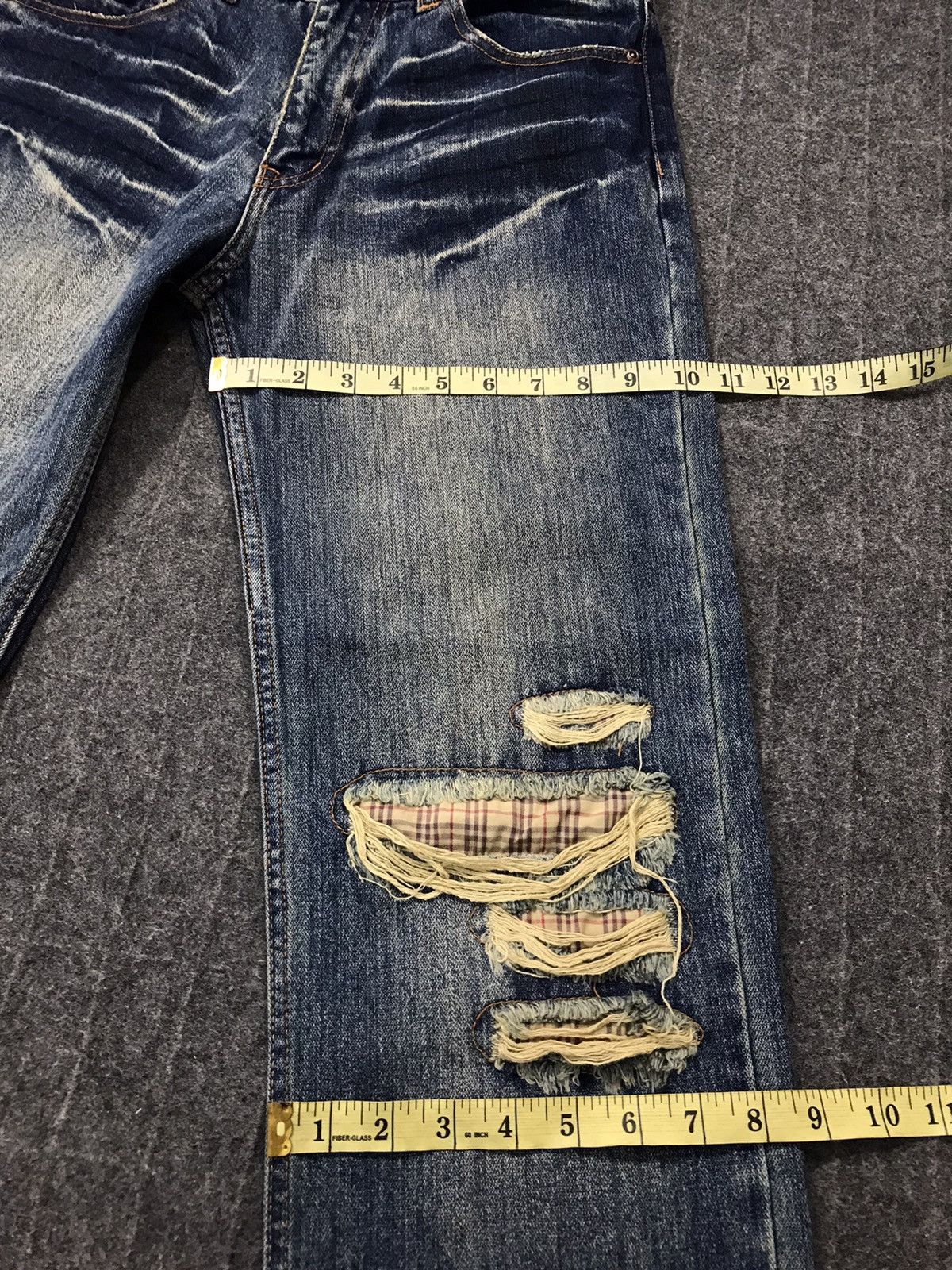 Japanese Brand × Vintage Vintage Nylaus Jeans Distressed Denim Design Size US 30 / EU 46 - 18 Thumbnail
