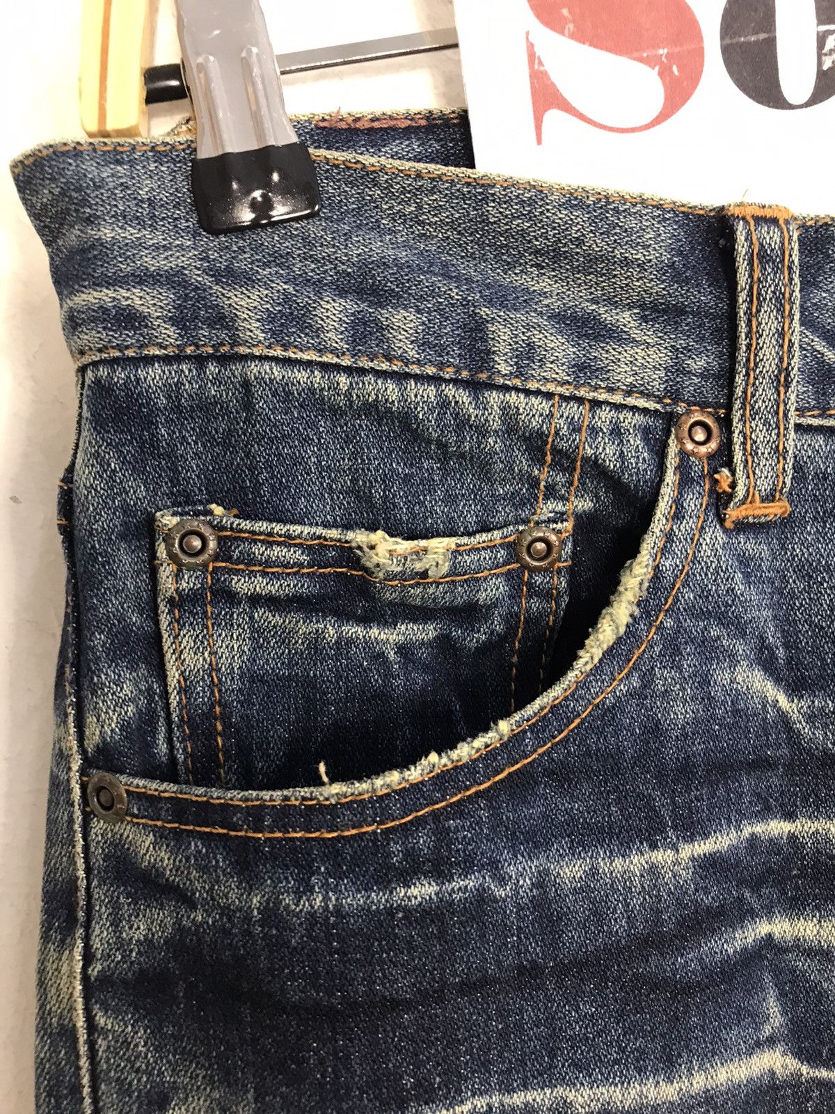 Japanese Brand × Vintage Vintage Nylaus Jeans Distressed Denim Design Size US 30 / EU 46 - 10 Thumbnail
