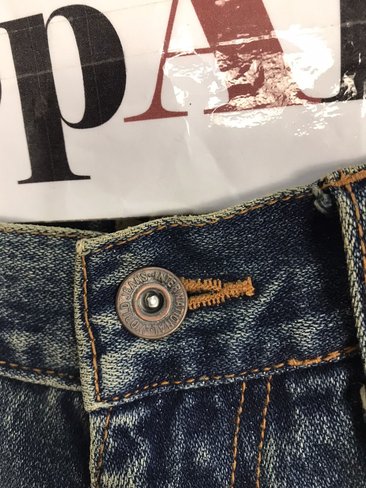 Japanese Brand × Vintage Vintage Nylaus Jeans Distressed Denim Design Size US 30 / EU 46 - 9 Thumbnail