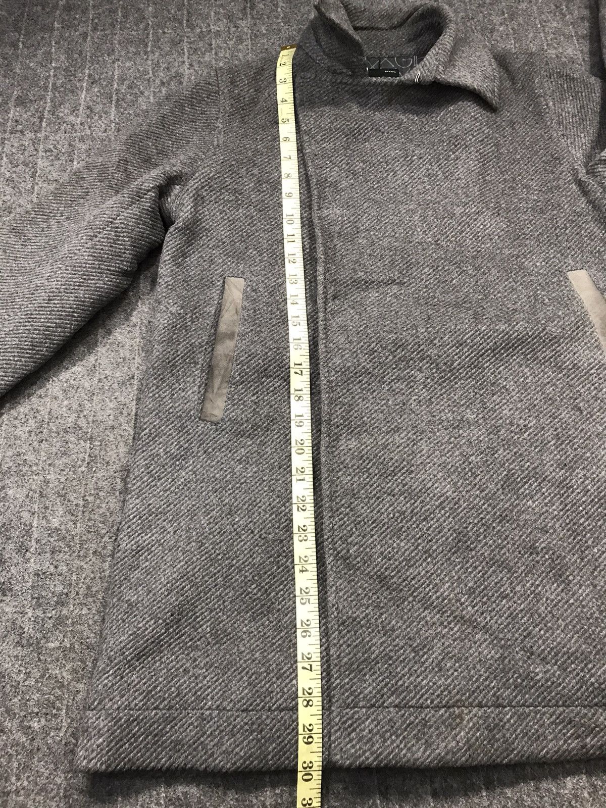 Japanese Brand × Vintage Japanese Brand X-Girl Wool Thick Coat Jacket Button K2070j Size S / US 4 / IT 40 - 10 Thumbnail