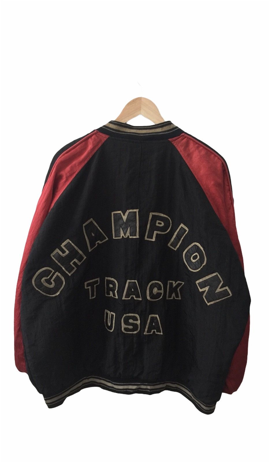 Champion Champion Army Garment Spell Out Big Logo Bomber Size US L / EU 52-54 / 3 - 1 Thumbnail