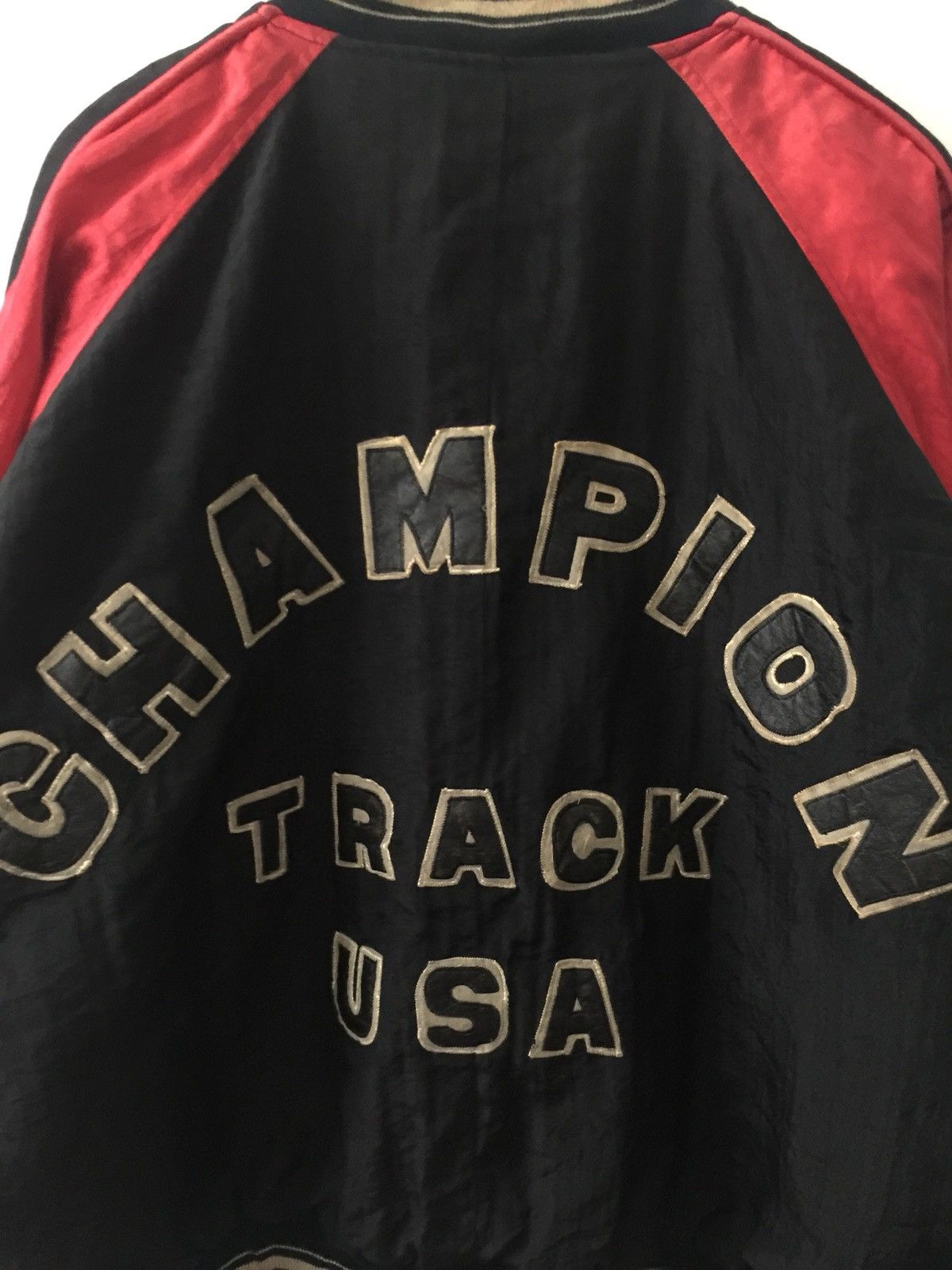 Champion Champion Army Garment Spell Out Big Logo Bomber Size US L / EU 52-54 / 3 - 3 Thumbnail