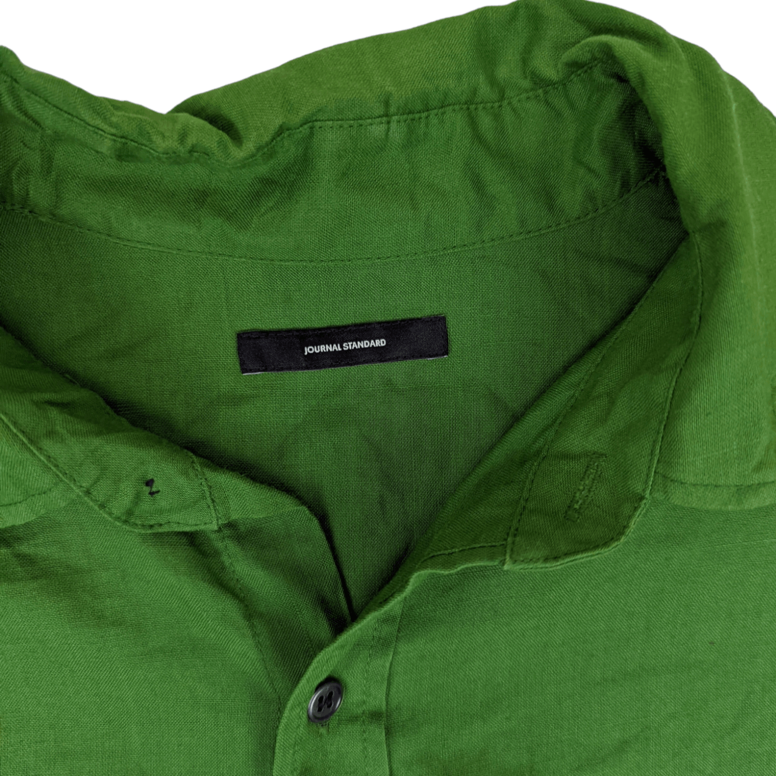 Japanese Brand Japan JOURNAL STANDARD Long Button Up Shirt Size L / US 10 / IT 46 - 9 Thumbnail