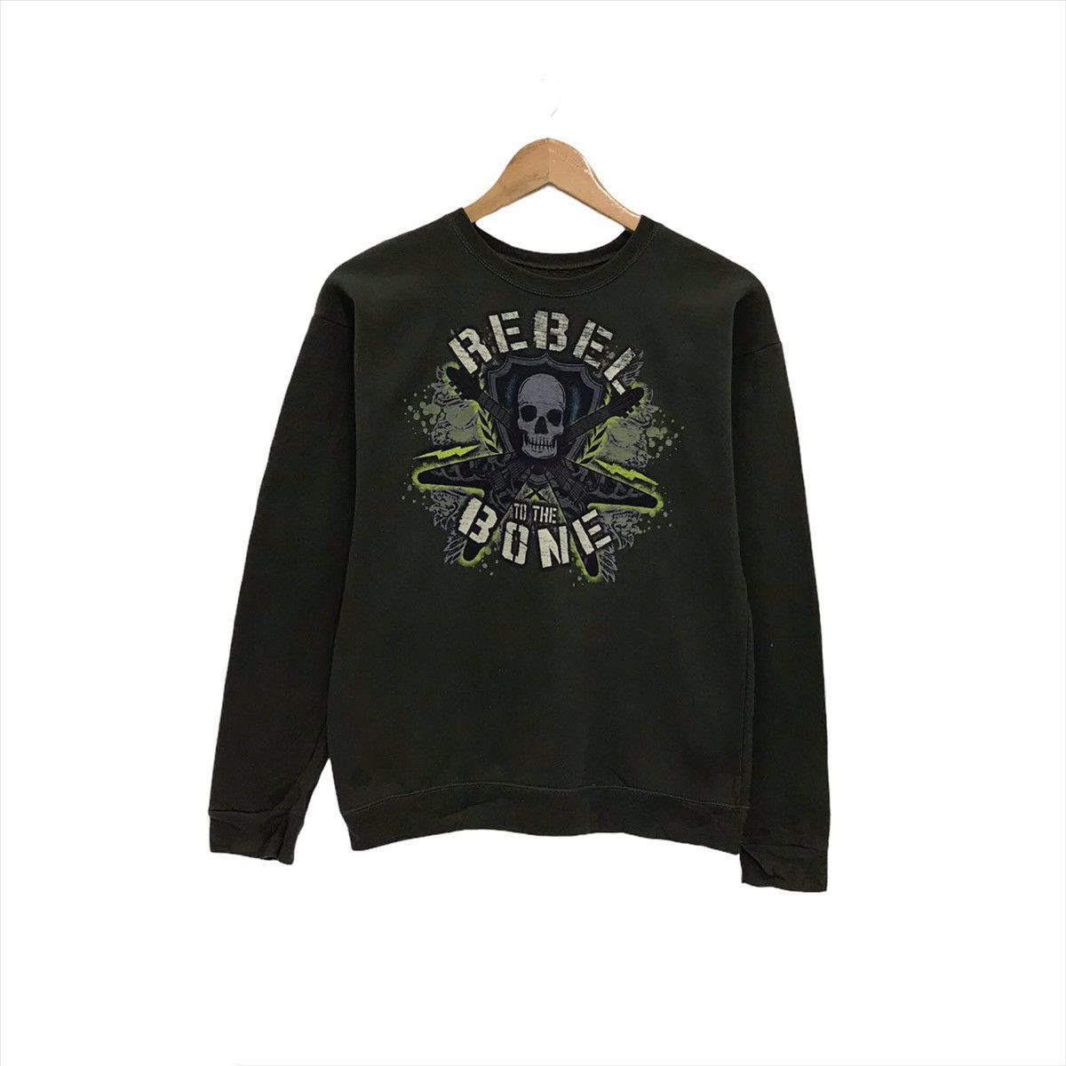 Band Tees Vintage Band Tee Sweatshirt Biglogo Rebel To The Bone Size US S / EU 44-46 / 1 - 1 Thumbnail