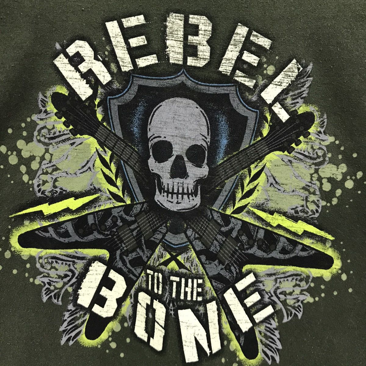 Band Tees Vintage Band Tee Sweatshirt Biglogo Rebel To The Bone Size US S / EU 44-46 / 1 - 3 Thumbnail