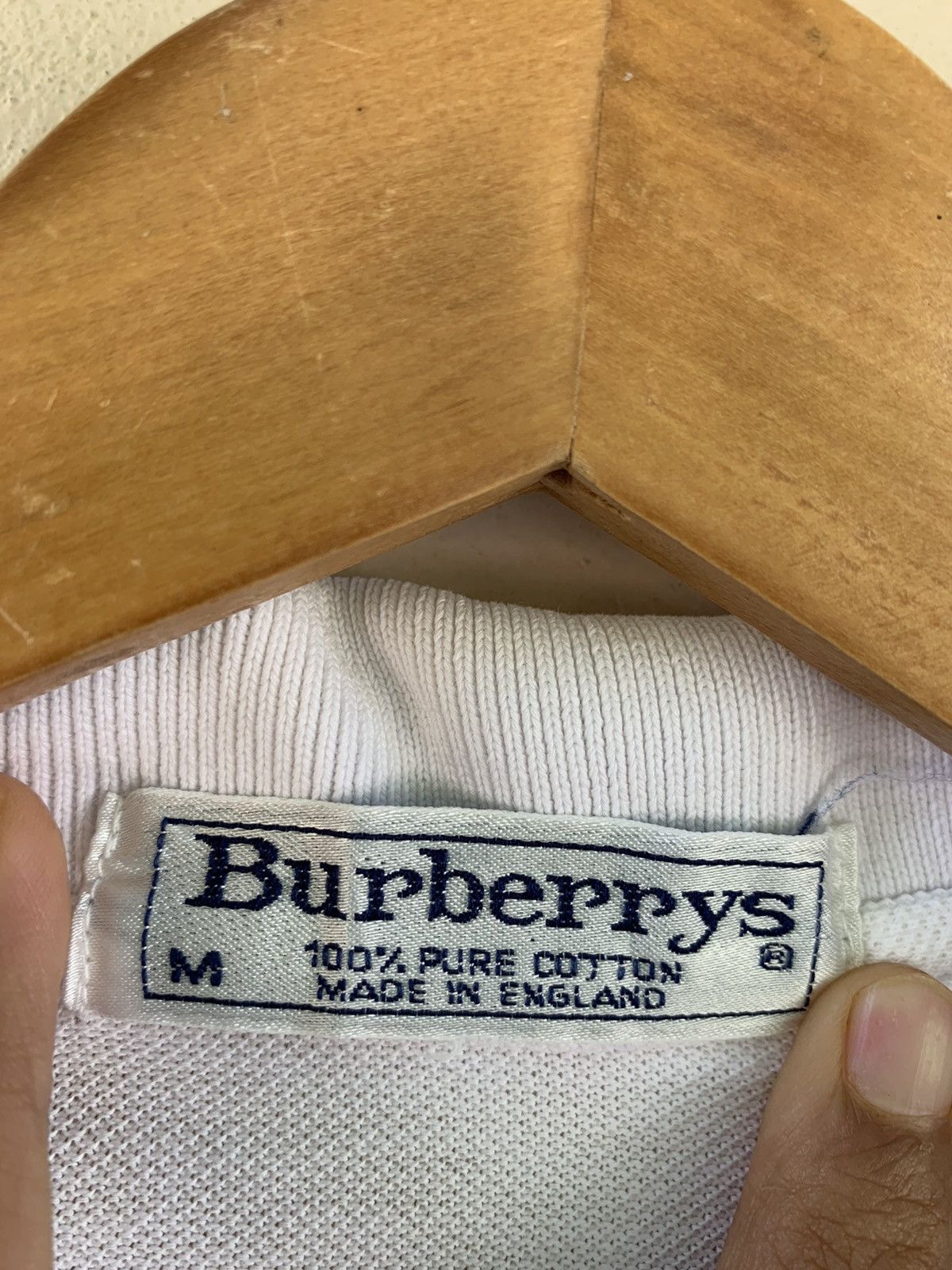Burberry Vintage Burberry Made in England Nova check Polo shirt Size US M / EU 48-50 / 2 - 4 Thumbnail