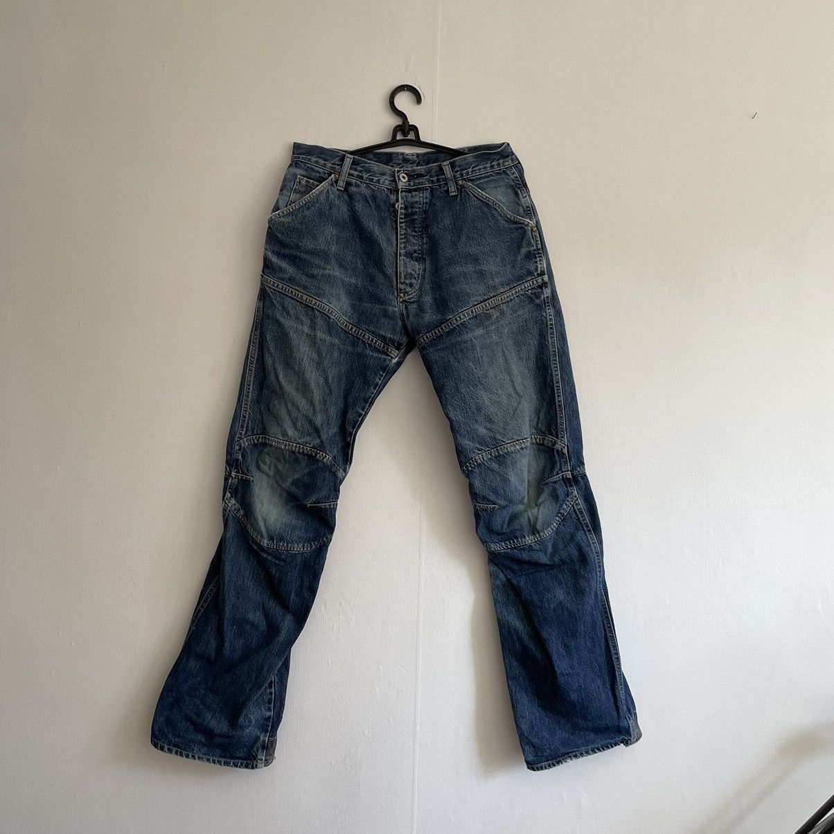 G-Star 80s Vintage G-Star Raw Doubleknee Jeans Size US 30 / EU 46 - 4 Thumbnail