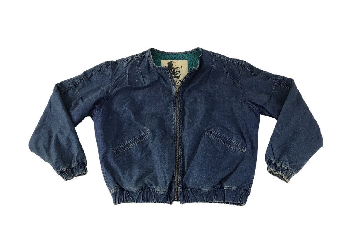 Edwin R.m.s By Edwin Bomber Denim Jacket Sherpa Inner Size US M / EU 48-50 / 2 - 1 Thumbnail