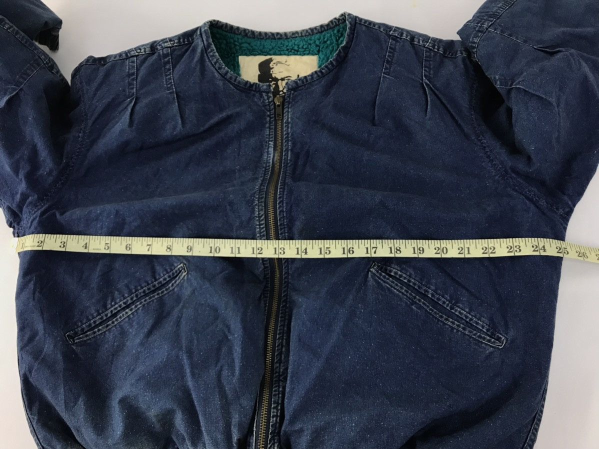 Edwin R.m.s By Edwin Bomber Denim Jacket Sherpa Inner Size US M / EU 48-50 / 2 - 9 Thumbnail