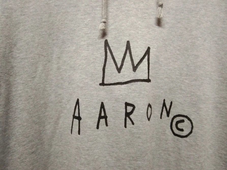 Jean-Michel Basquiat × Uniqlo × Vintage VINTAGE JEANS MICHEL BASQUAIT SWEATSHIRTHOODIE Size US XL / EU 56 / 4 - 7 Thumbnail