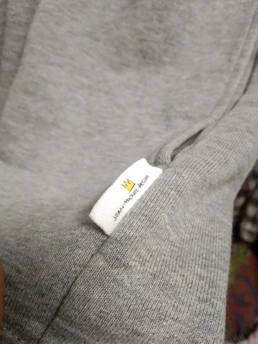 Jean-Michel Basquiat × Uniqlo × Vintage VINTAGE JEANS MICHEL BASQUAIT SWEATSHIRTHOODIE Size US XL / EU 56 / 4 - 6 Thumbnail