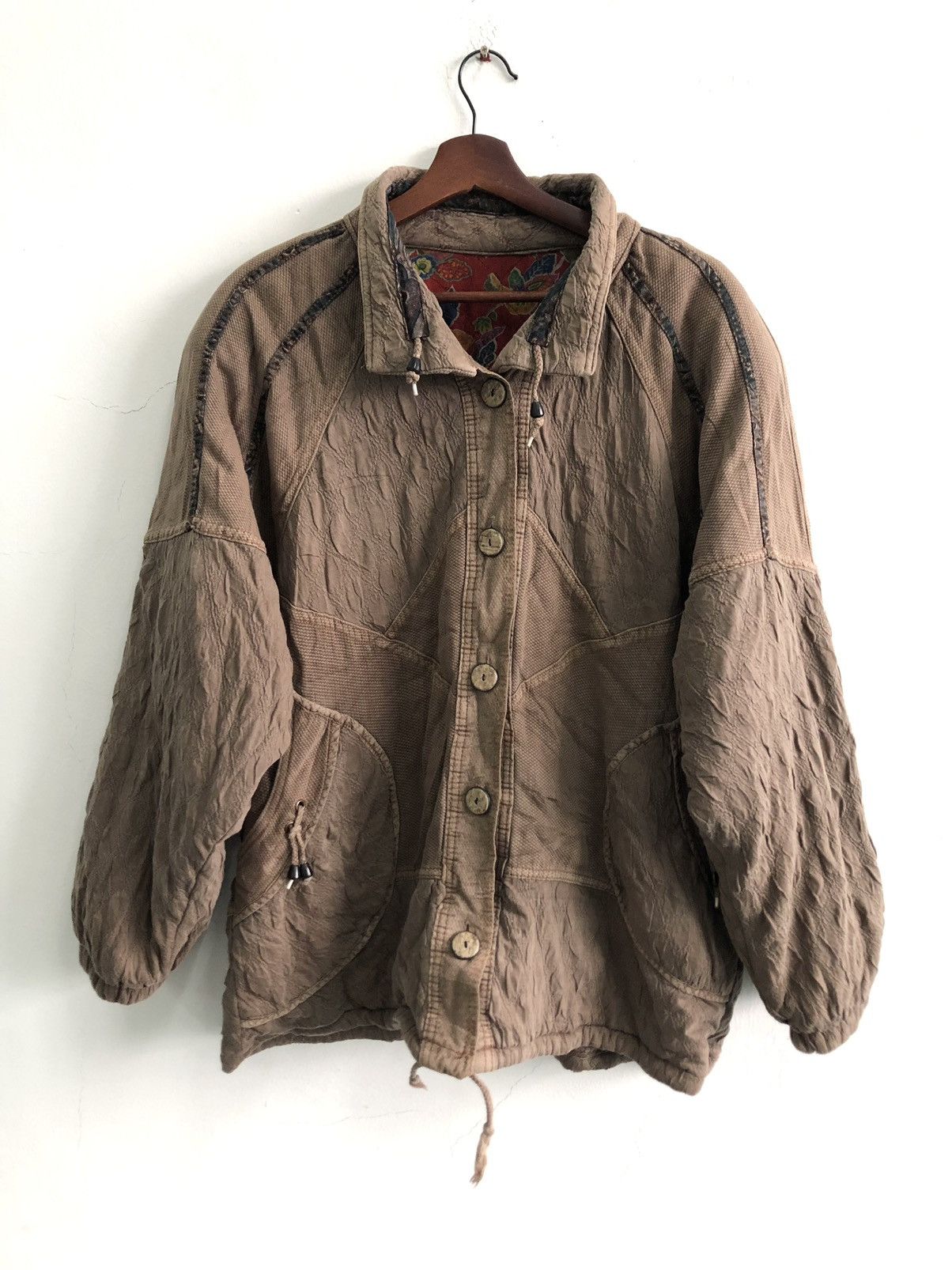 Japanese Brand × Vintage Vintage Rare Style Bomber Jacket Size US L / EU 52-54 / 3 - 1 Thumbnail