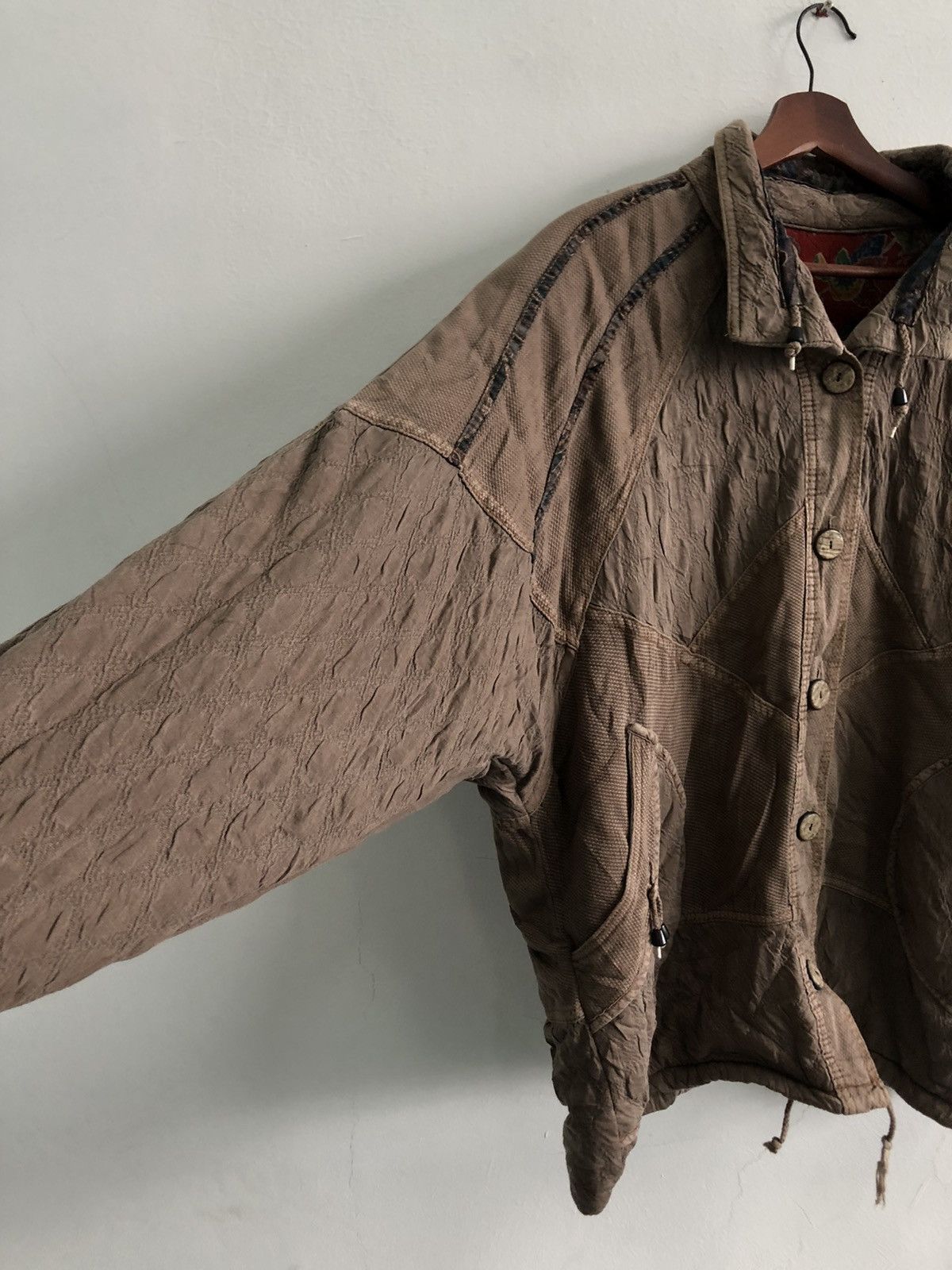 Japanese Brand × Vintage Vintage Rare Style Bomber Jacket Size US L / EU 52-54 / 3 - 3 Thumbnail
