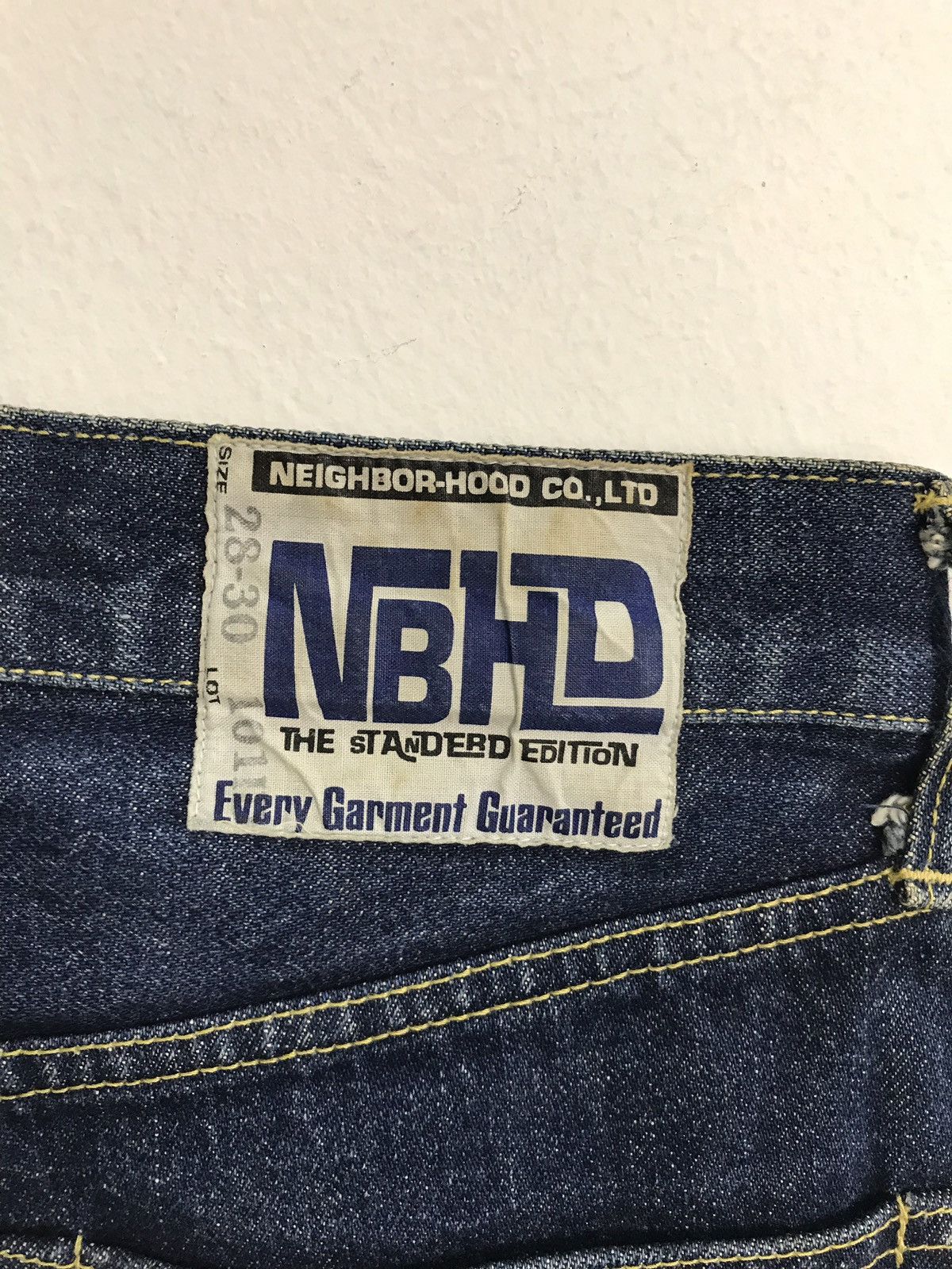 Japanese Brand × Neighborhood × Vintage Vintage Neighborhood The Standerd Edition Selvedge Jeans Size US 28 / EU 44 - 12 Thumbnail