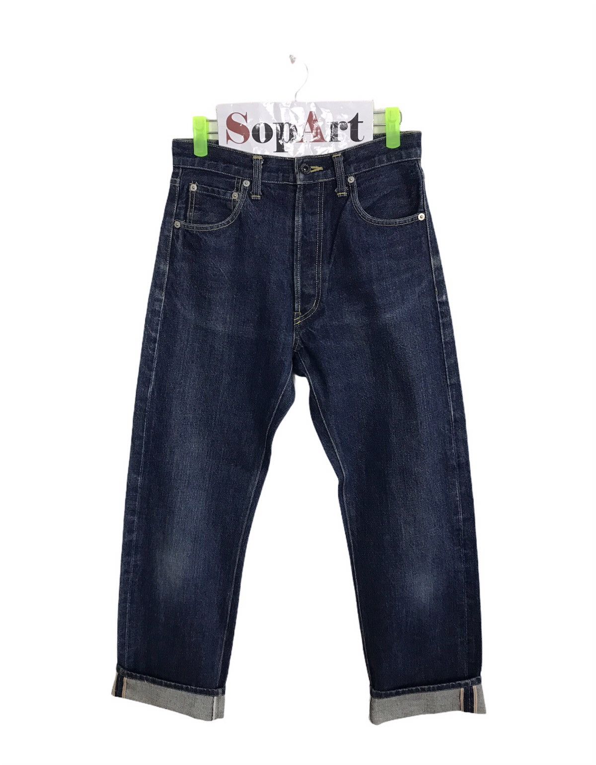 image of Neighborhood The Standerd Edition Selvedge Jeans in Blue, Men's (Size 28)