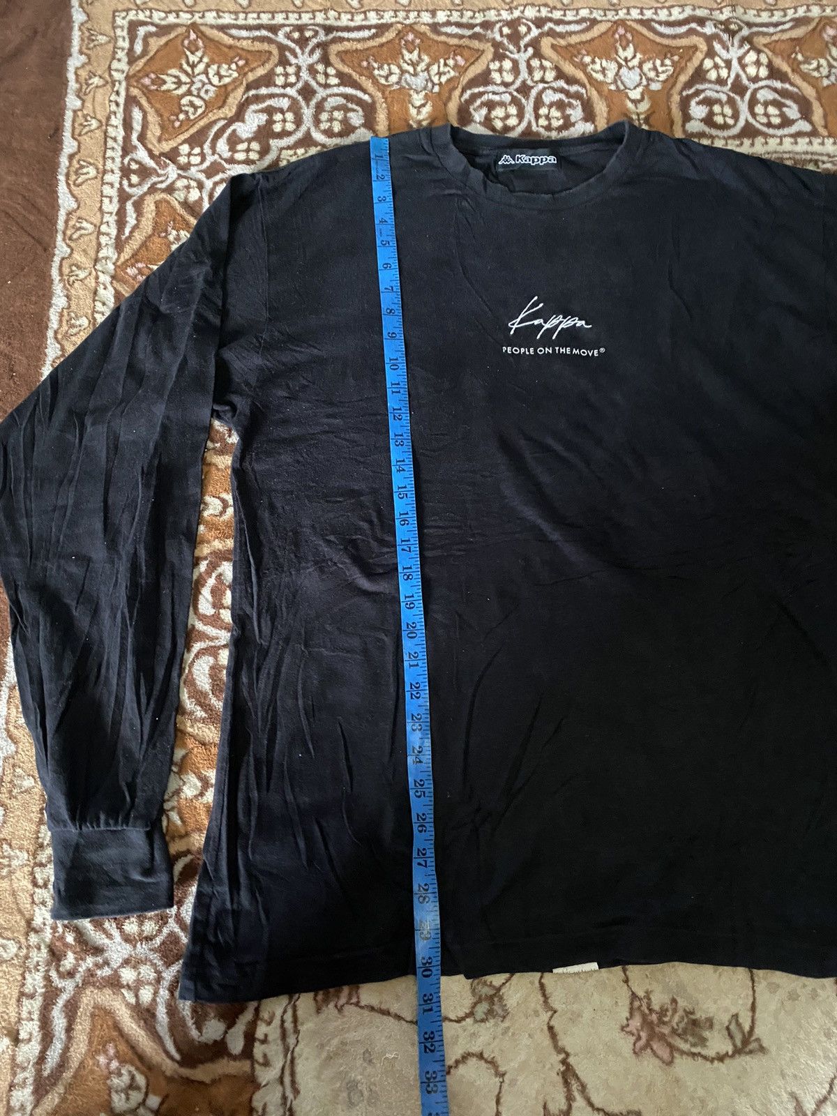 Kappa Kappa PEOPLE ON THE MOVE Long Sleeve XL Size US XL / EU 56 / 4 - 10 Thumbnail