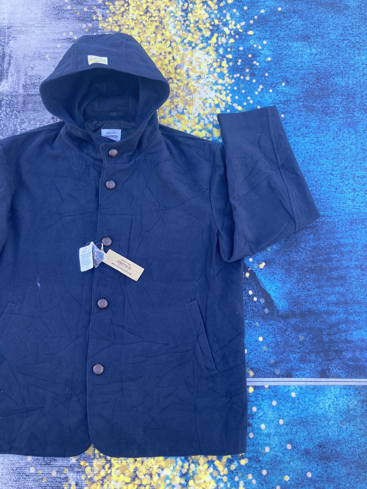 Japanese Brand Smith’s American Wool Hooded Jacket Size US XXL / EU 58 / 5 - 4 Thumbnail