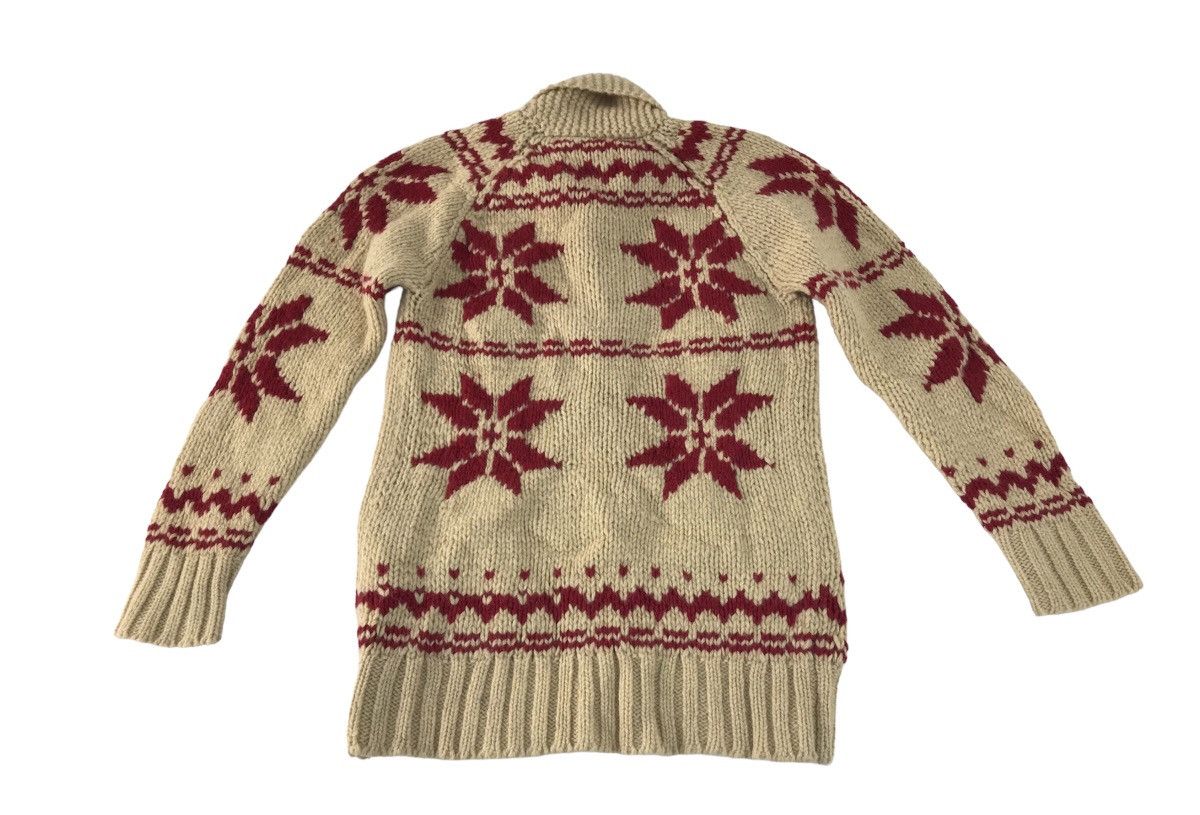 Japanese Brand Anti Balistic Wool Knitwear Sweater Navajo Floral Design Size US S / EU 44-46 / 1 - 2 Thumbnail