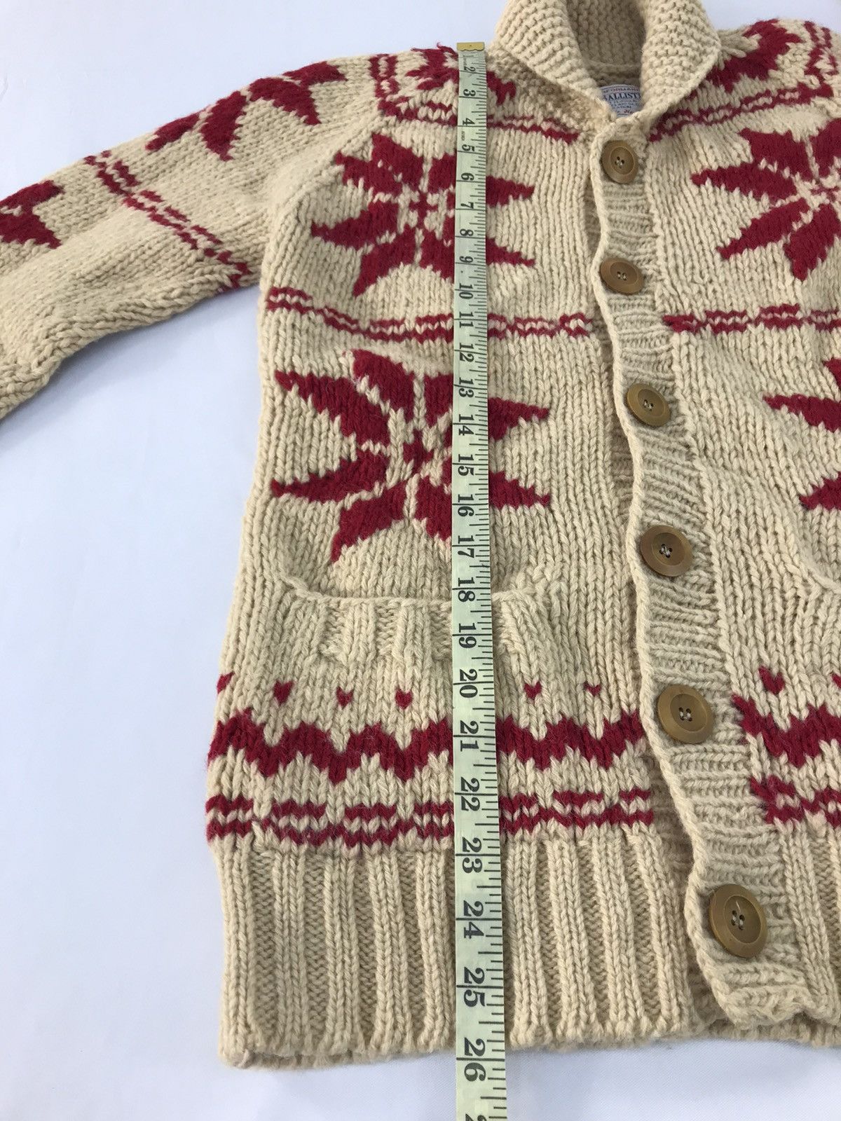 Japanese Brand Anti Balistic Wool Knitwear Sweater Navajo Floral Design Size US S / EU 44-46 / 1 - 11 Thumbnail