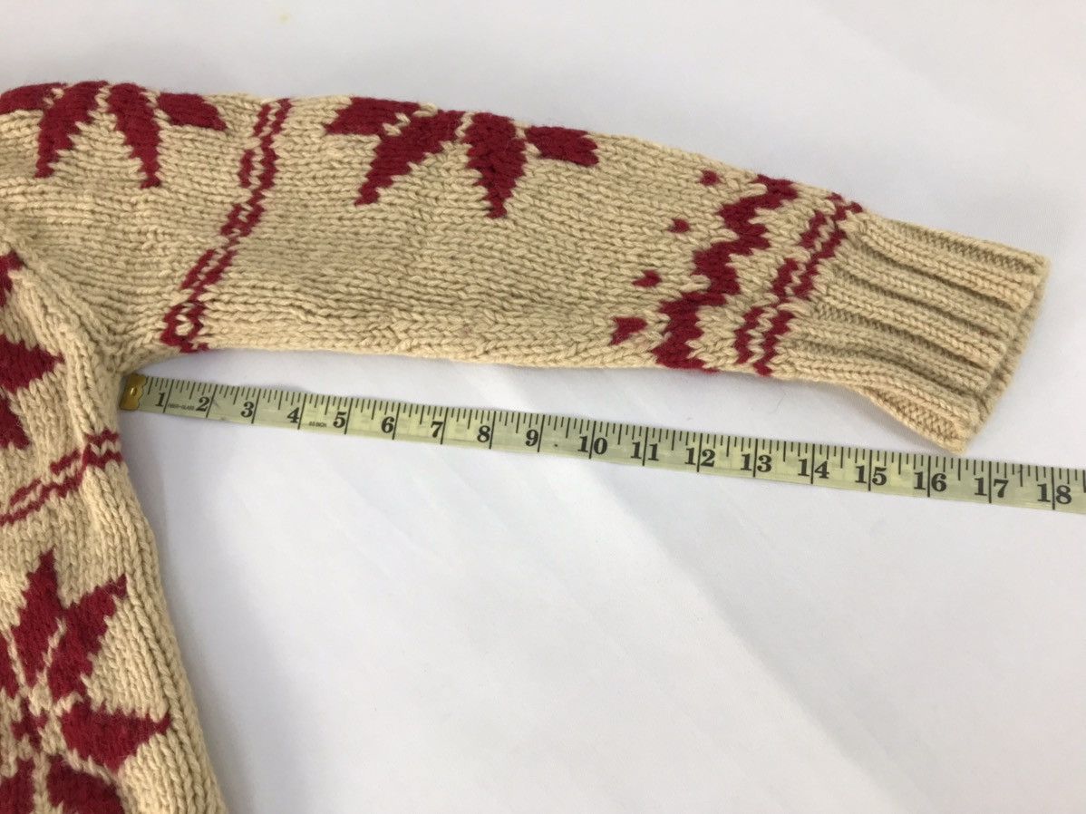 Japanese Brand Anti Balistic Wool Knitwear Sweater Navajo Floral Design Size US S / EU 44-46 / 1 - 12 Thumbnail