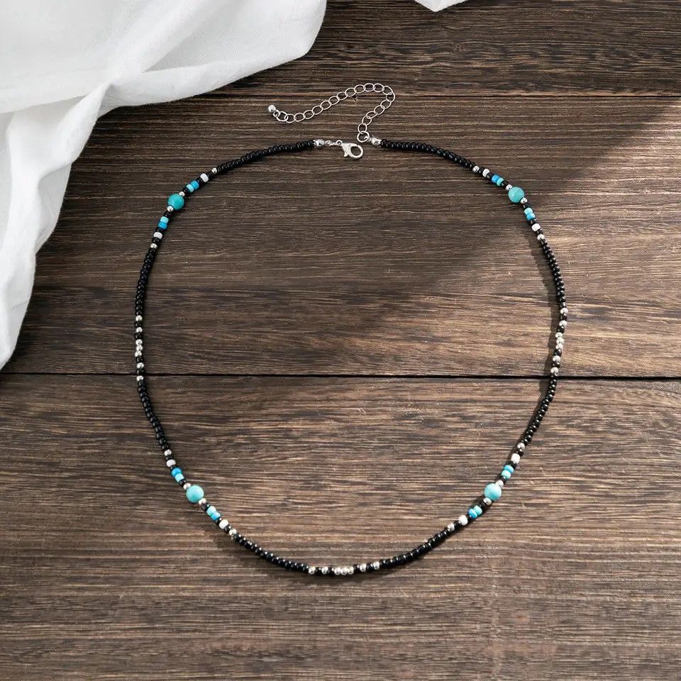 Jewelry Bohemian Rice Bead Necklace Size ONE SIZE - 2 Thumbnail