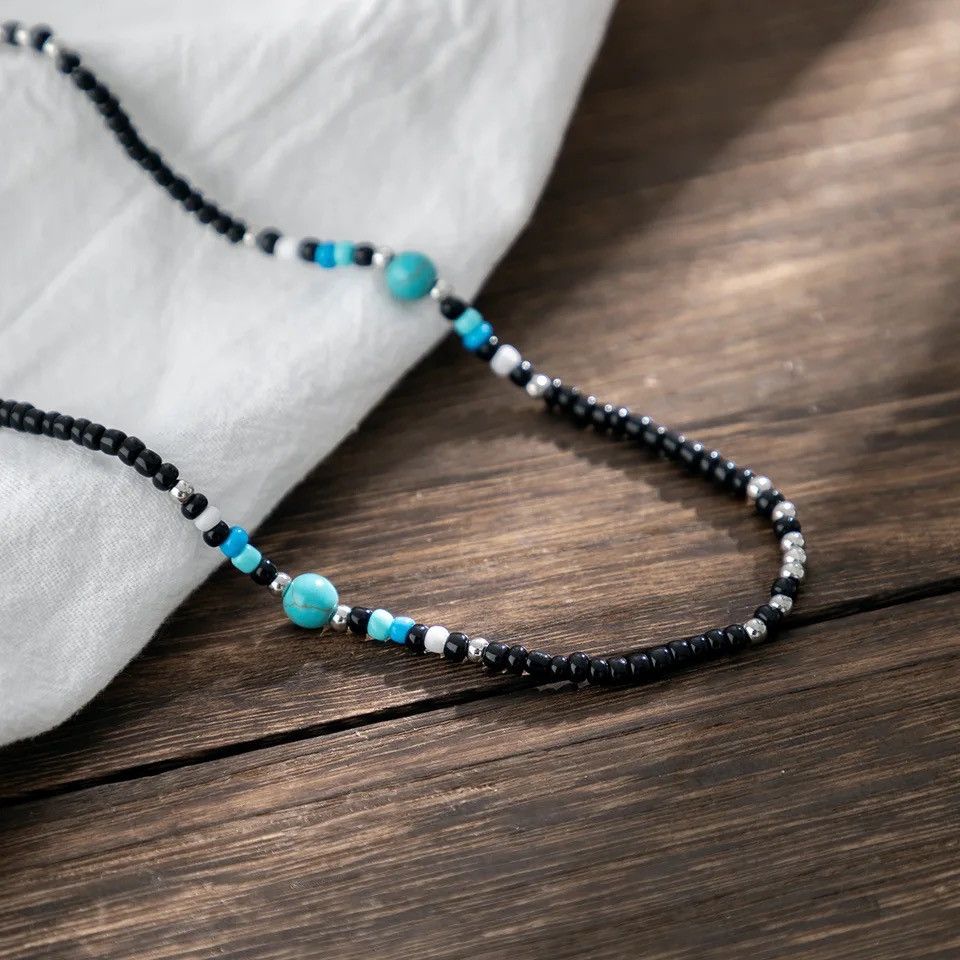 Jewelry Bohemian Rice Bead Necklace Size ONE SIZE - 3 Thumbnail