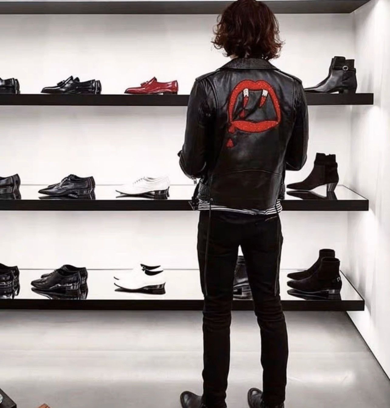 Saint Laurent Paris *RARE* Saint Laurent Paris Bloody Luster L01 SZ52 Size US L / EU 52-54 / 3 - 8 Thumbnail