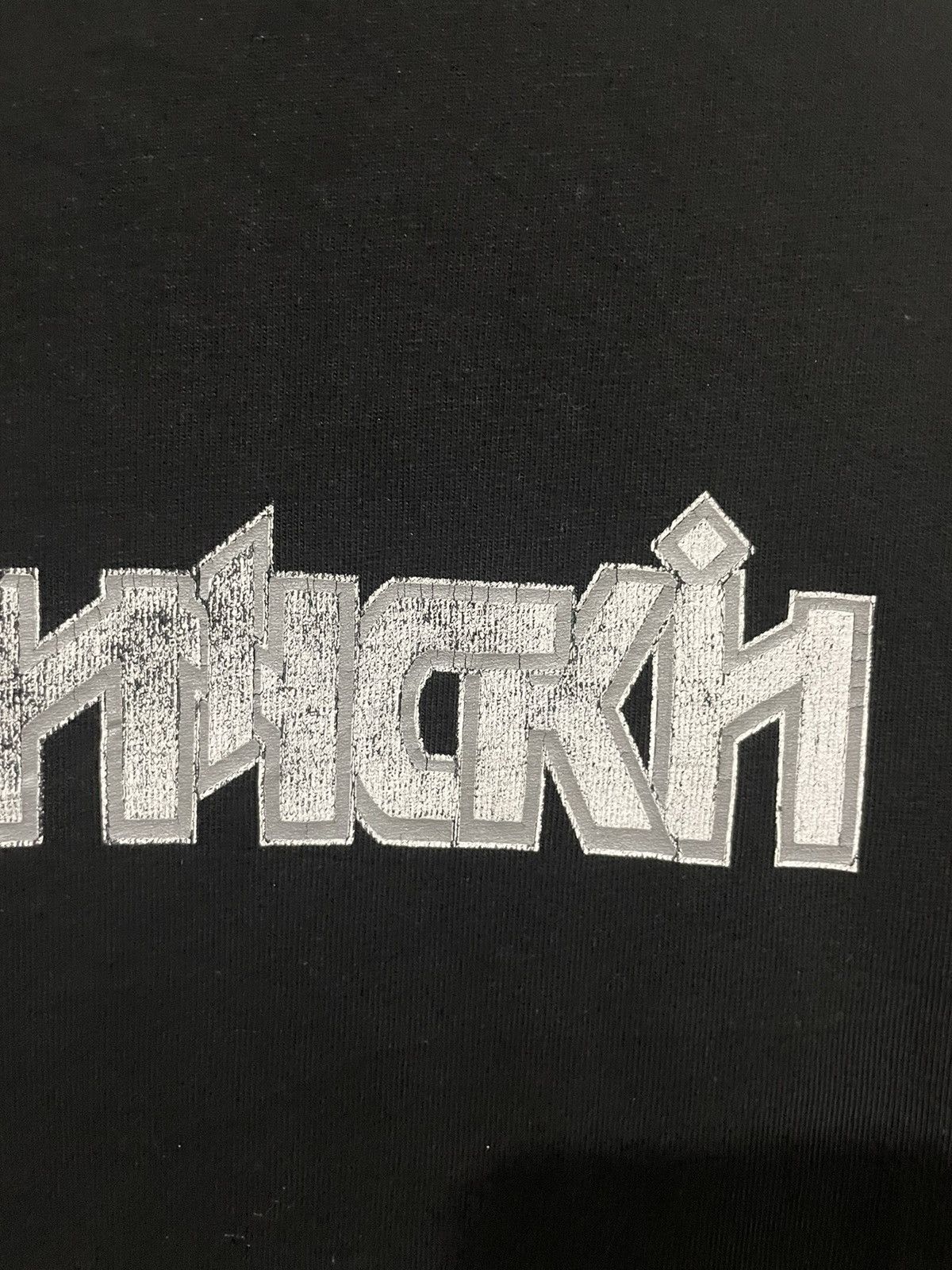 Gosha Rubchinskiy Vintage Distressed Gosha Rubchinskiy Rowa Spellout Tee Size US L / EU 52-54 / 3 - 9 Thumbnail