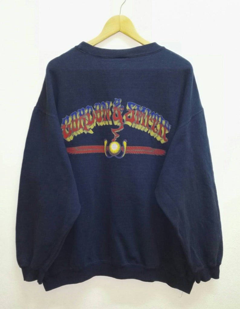 Vintage Vintage Gordon and Smith Big Logo Sweatshirt Size US L / EU 52-54 / 3 - 1 Thumbnail