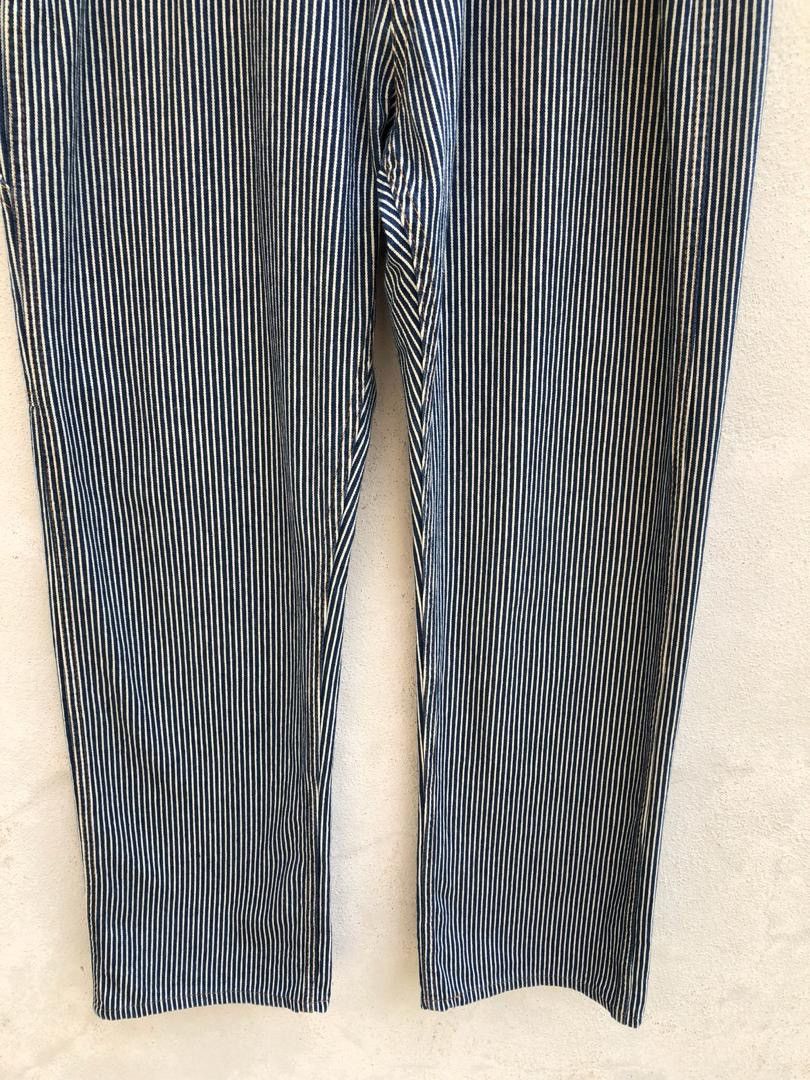 Hysteric Glamour Vintage HG Japan Blue White Striped Pant Size US 33 - 5 Thumbnail