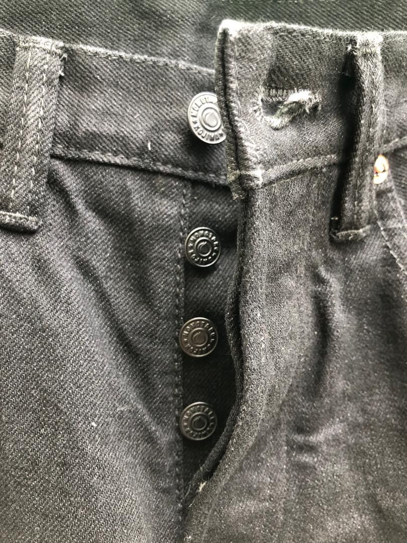 Momotaro Jeans Momotaro Japan Lot B 0705SP Selvedge Denim Black Jeans Size US 28 / EU 44 - 8 Thumbnail