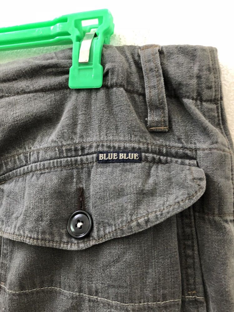 Blue Blue Japan × Indigo Blue Blue Japan Drawstring Waist Hem Cargo Trouser Pant Size US 32 / EU 48 - 10 Thumbnail