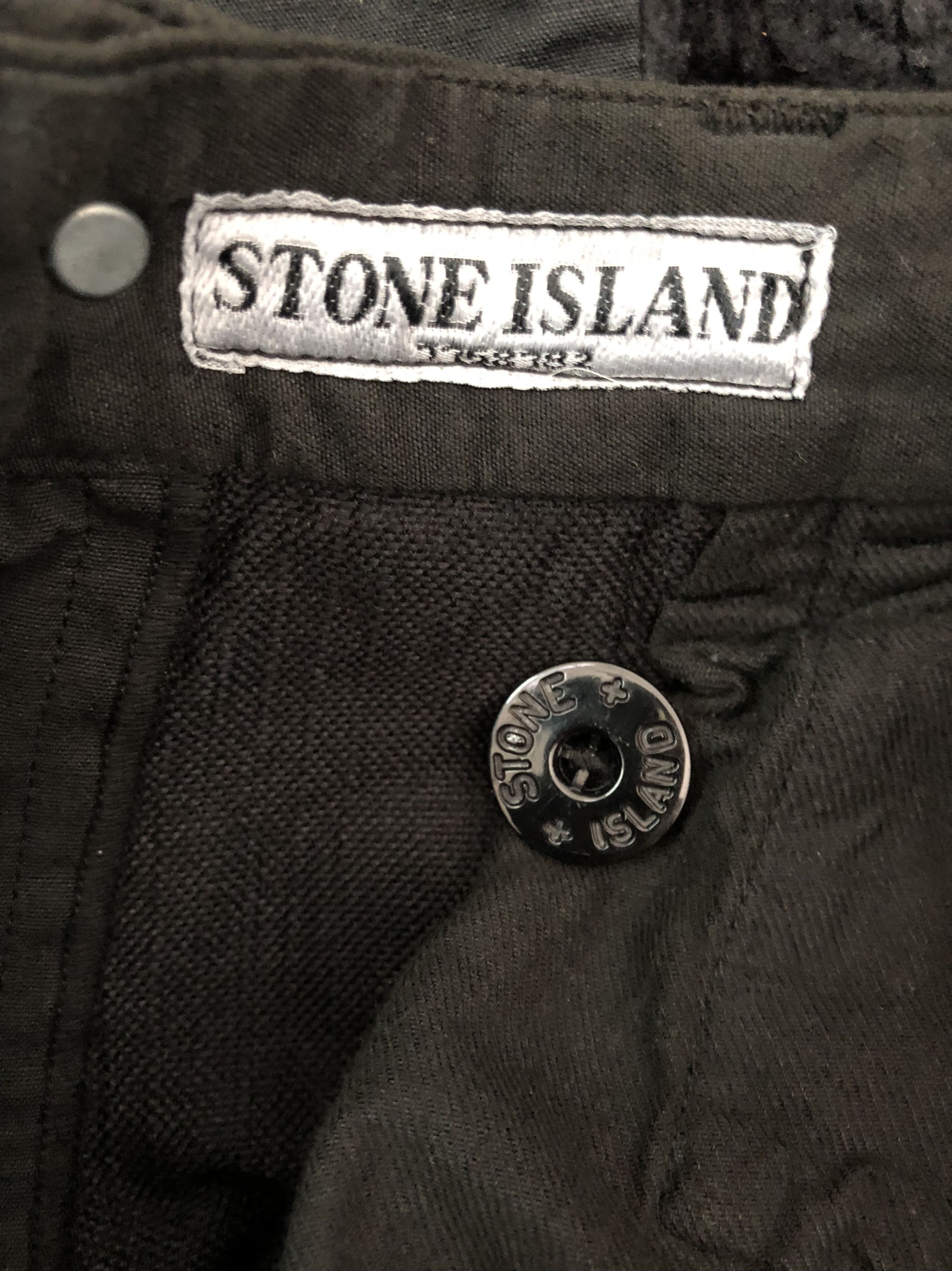 Stone Island 👉🔥Stone Island Black Cargo Trouser Pant Size US 32 / EU 48 - 13 Thumbnail