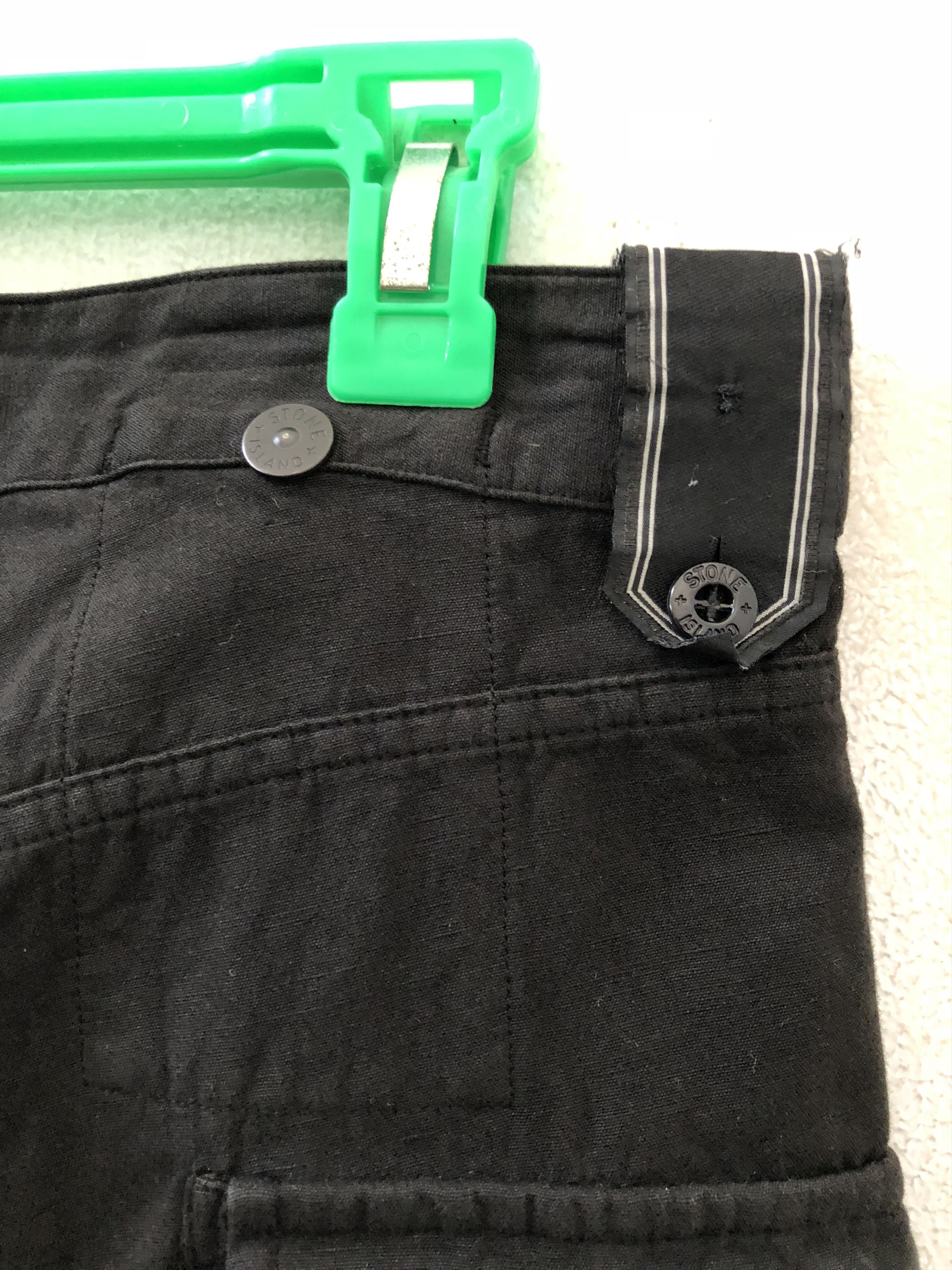 Stone Island 👉🔥Stone Island Black Cargo Trouser Pant Size US 32 / EU 48 - 4 Thumbnail