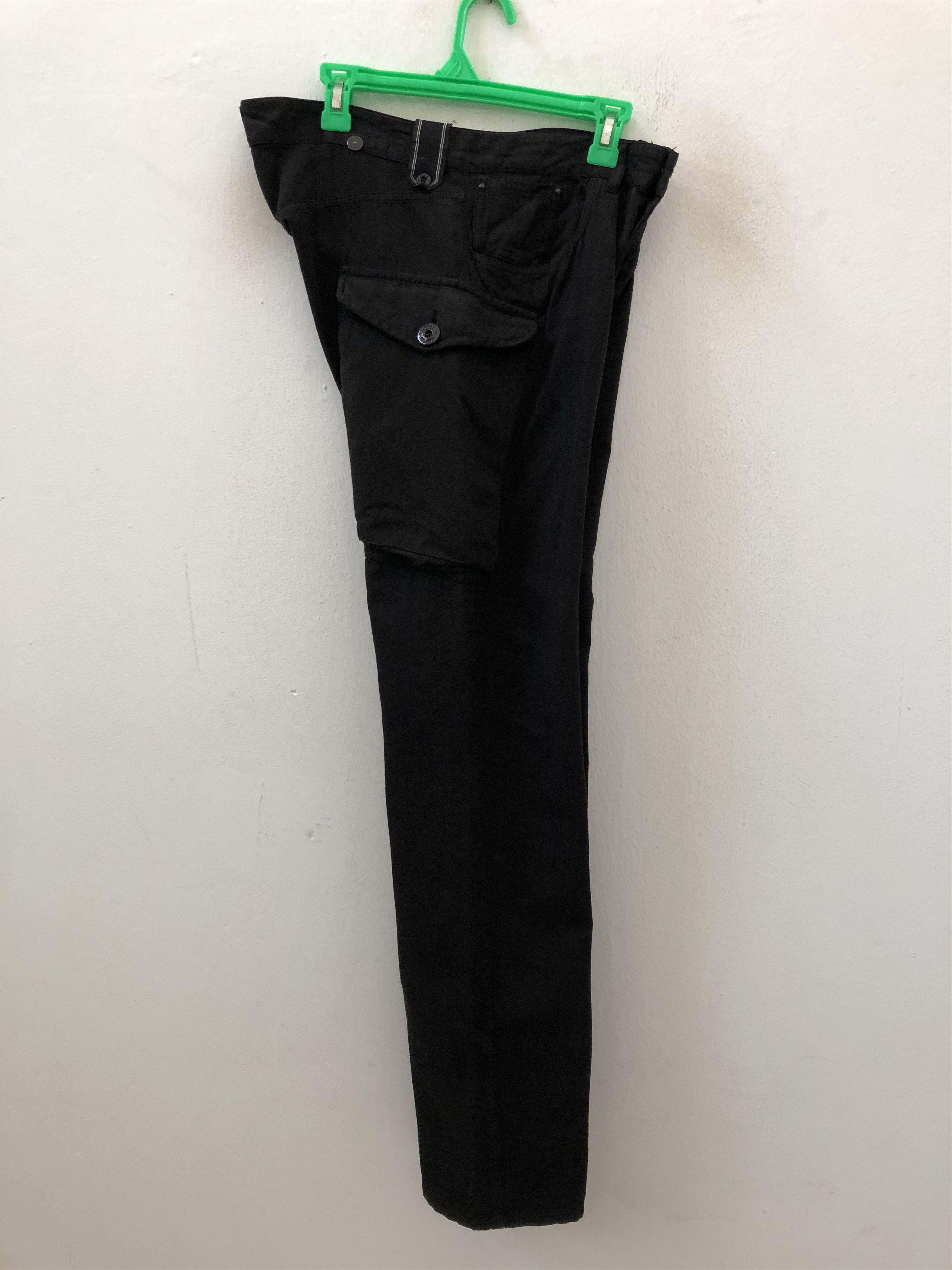 Stone Island 👉🔥Stone Island Black Cargo Trouser Pant Size US 32 / EU 48 - 9 Thumbnail