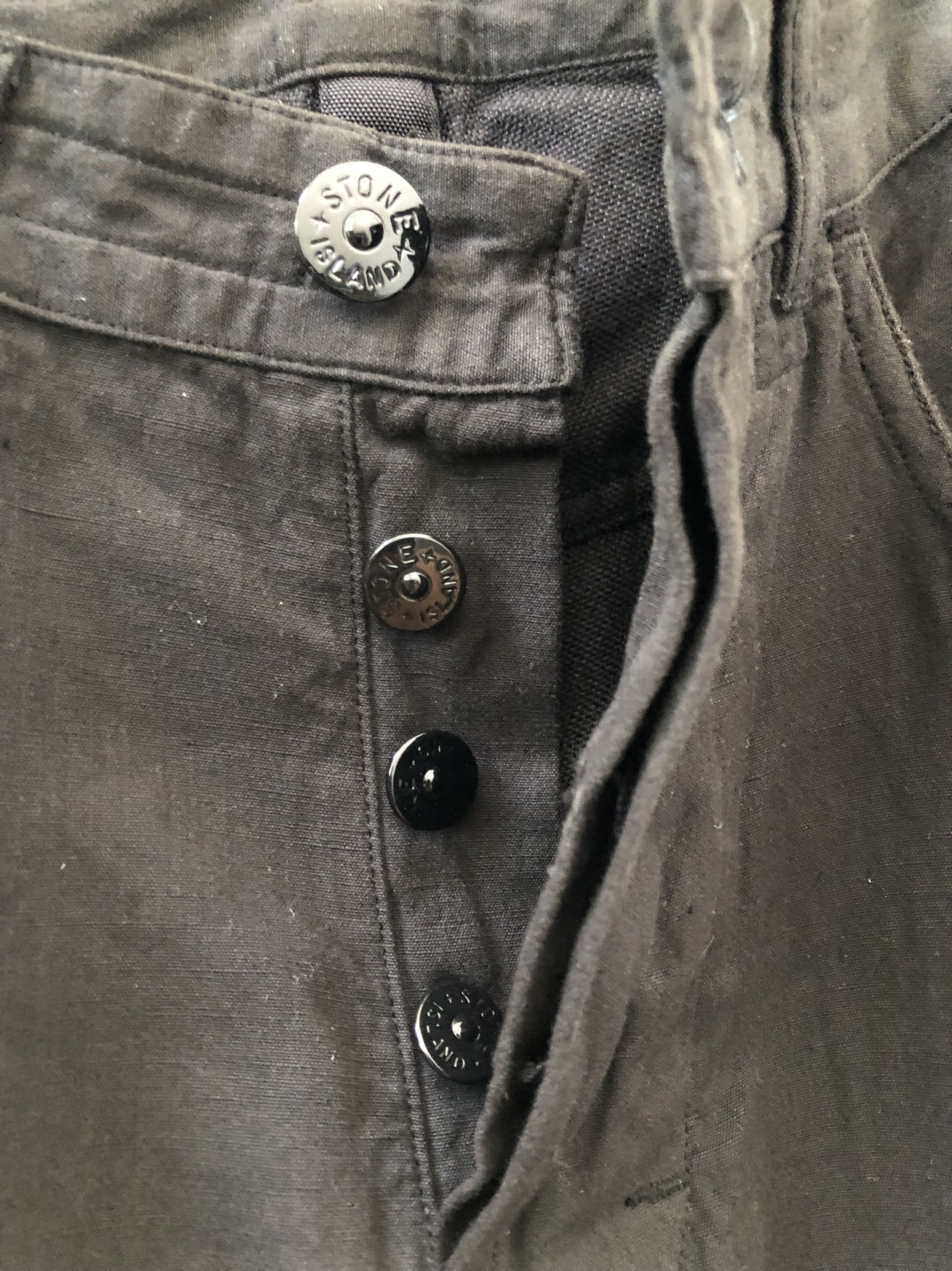 Stone Island 👉🔥Stone Island Black Cargo Trouser Pant Size US 32 / EU 48 - 8 Thumbnail