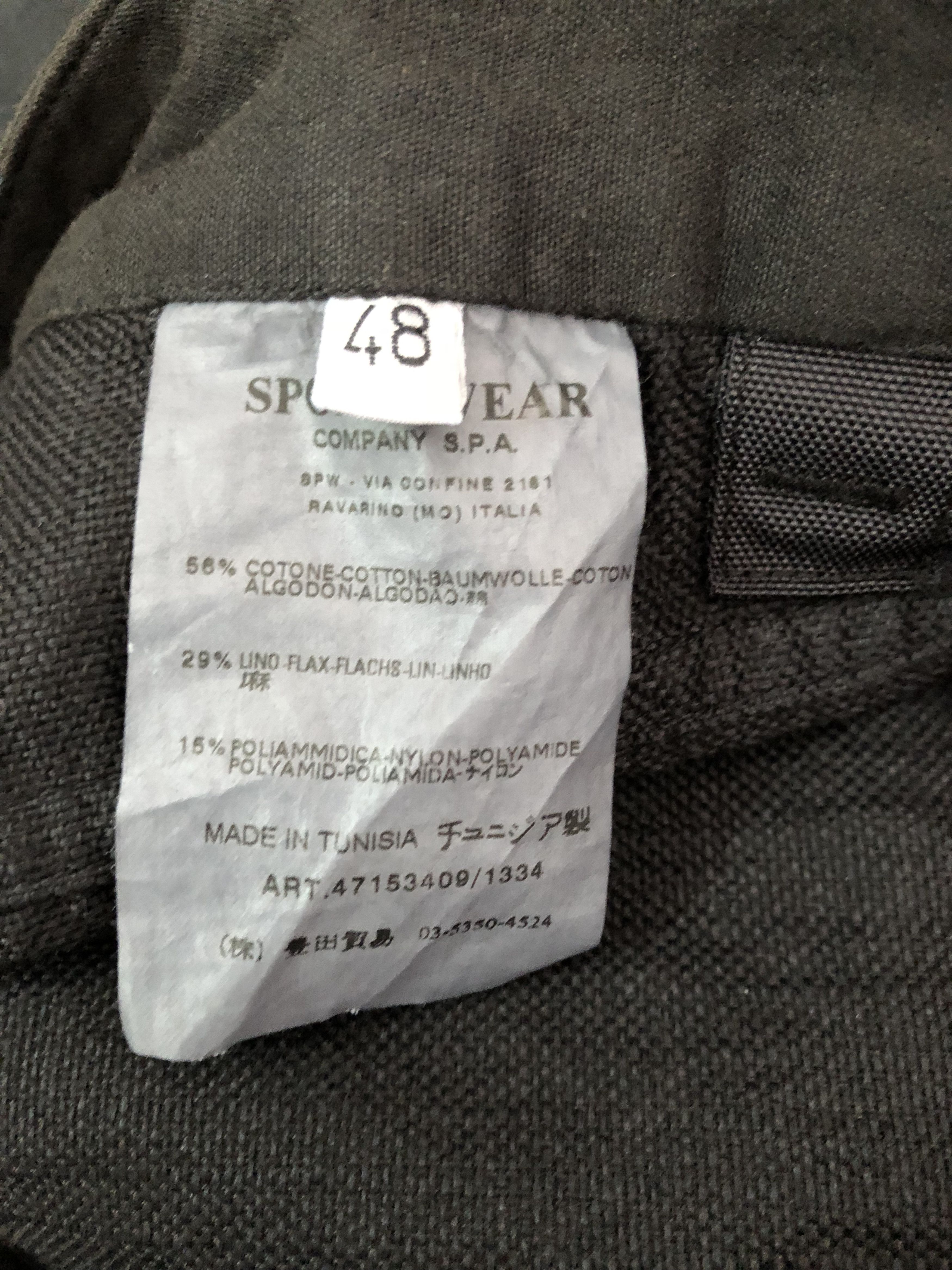 Stone Island 👉🔥Stone Island Black Cargo Trouser Pant Size US 32 / EU 48 - 14 Thumbnail