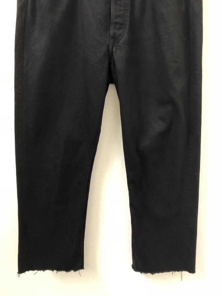 Japanese Brand × Orslow Orslow Japan Super Black Cropped Denim Jeans Size US 34 / EU 50 - 3 Thumbnail