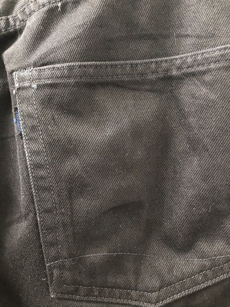 Japanese Brand × Orslow Orslow Japan Super Black Cropped Denim Jeans Size US 34 / EU 50 - 8 Thumbnail