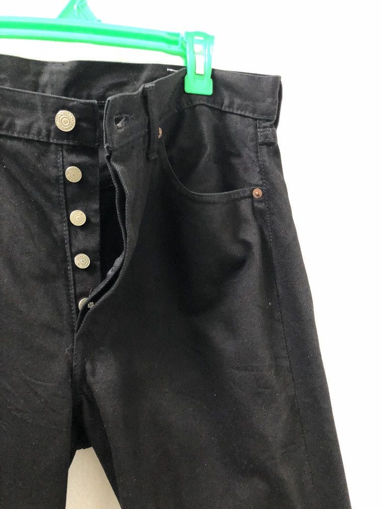 Japanese Brand × Orslow Orslow Japan Super Black Cropped Denim Jeans Size US 34 / EU 50 - 4 Thumbnail
