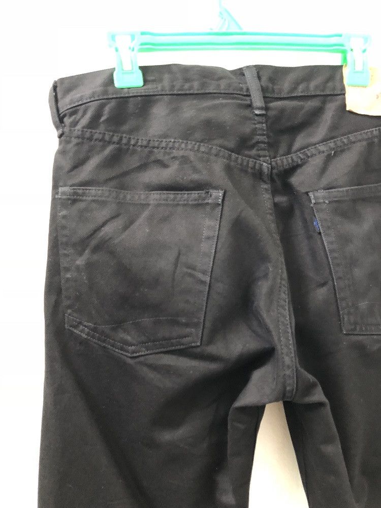 Japanese Brand × Orslow Orslow Japan Super Black Cropped Denim Jeans Size US 34 / EU 50 - 6 Thumbnail