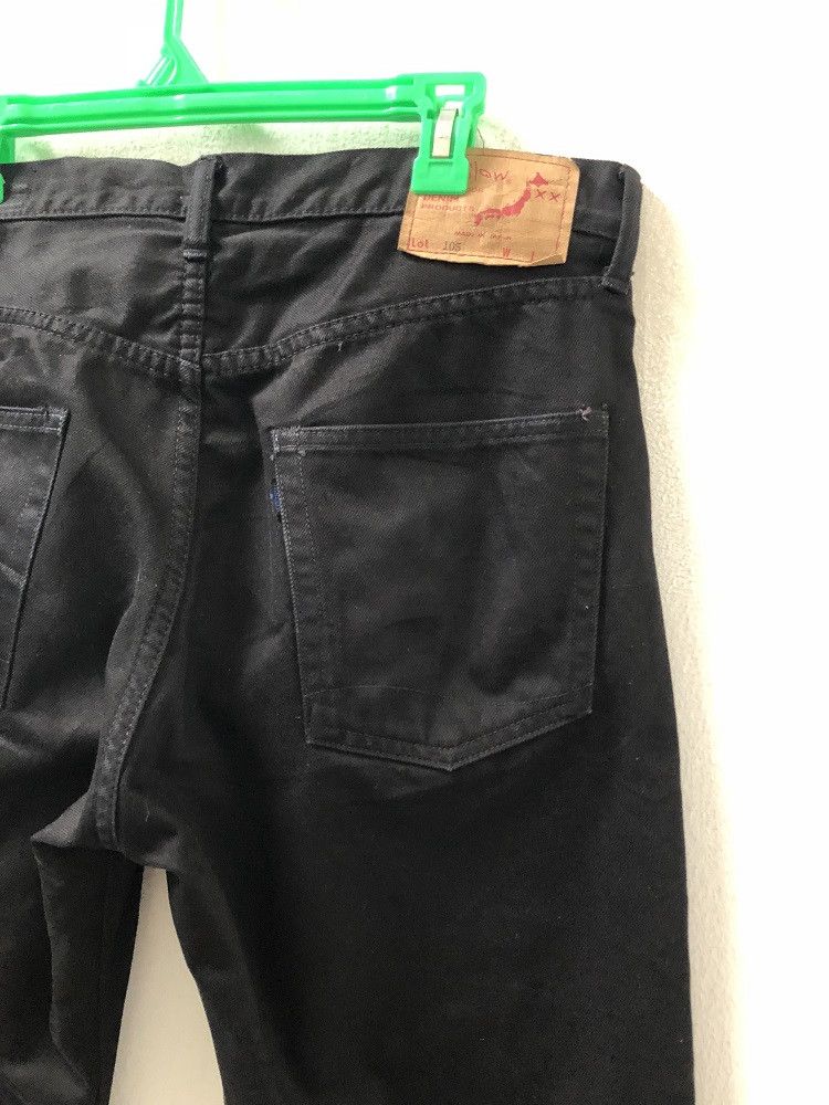 Japanese Brand × Orslow Orslow Japan Super Black Cropped Denim Jeans Size US 34 / EU 50 - 7 Thumbnail