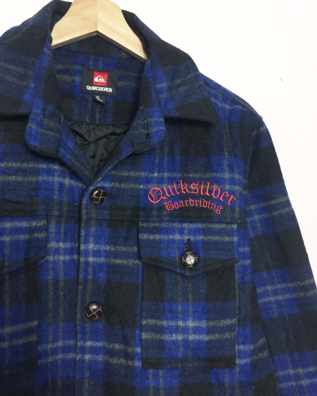 Quiksilver Rare Quiksilver Boardriding Button Jacket Size US L / EU 52-54 / 3 - 3 Thumbnail