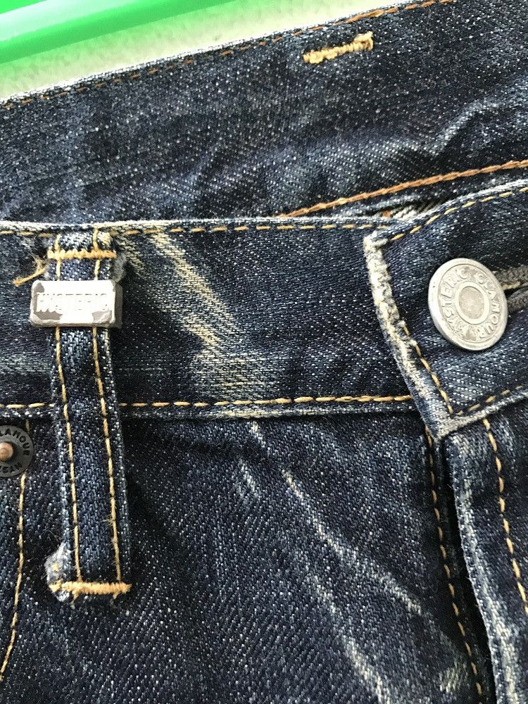 Vintage HG Rips Stone Wash Cargo Denim Cropped