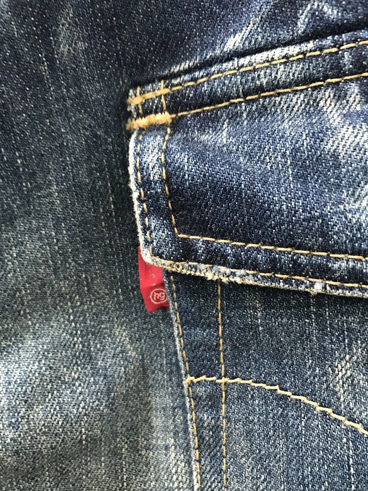 Vintage HG Rips Stone Wash Cargo Denim Cropped